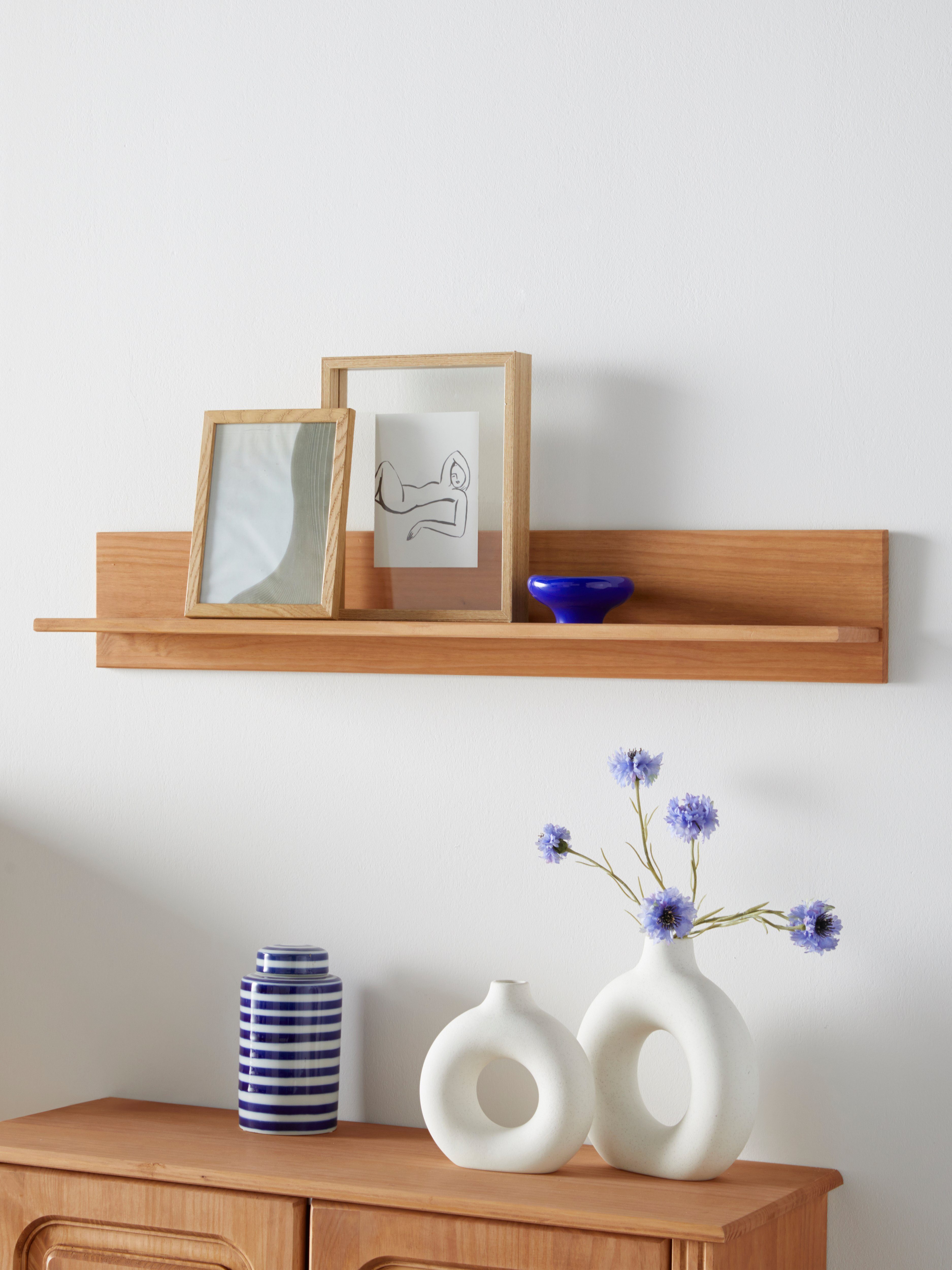 Home affaire Wandregal Mette, mit Ablage, Breite 90 cm günstig online kaufen