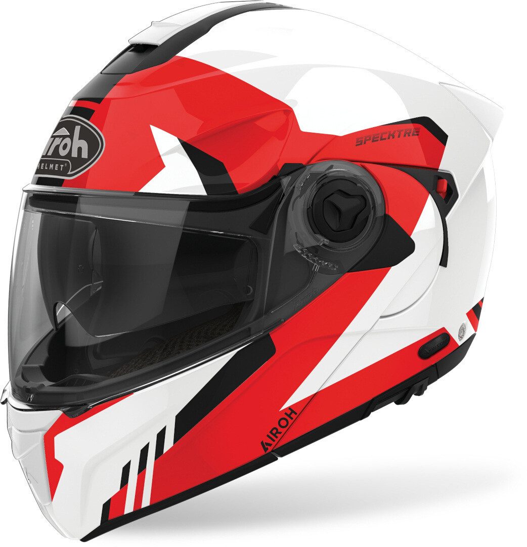 Airoh Motorradhelm Specktre Clever Klapphelm, integriertes Sonnenvisier,vorbereitet für Kommunikationssystem