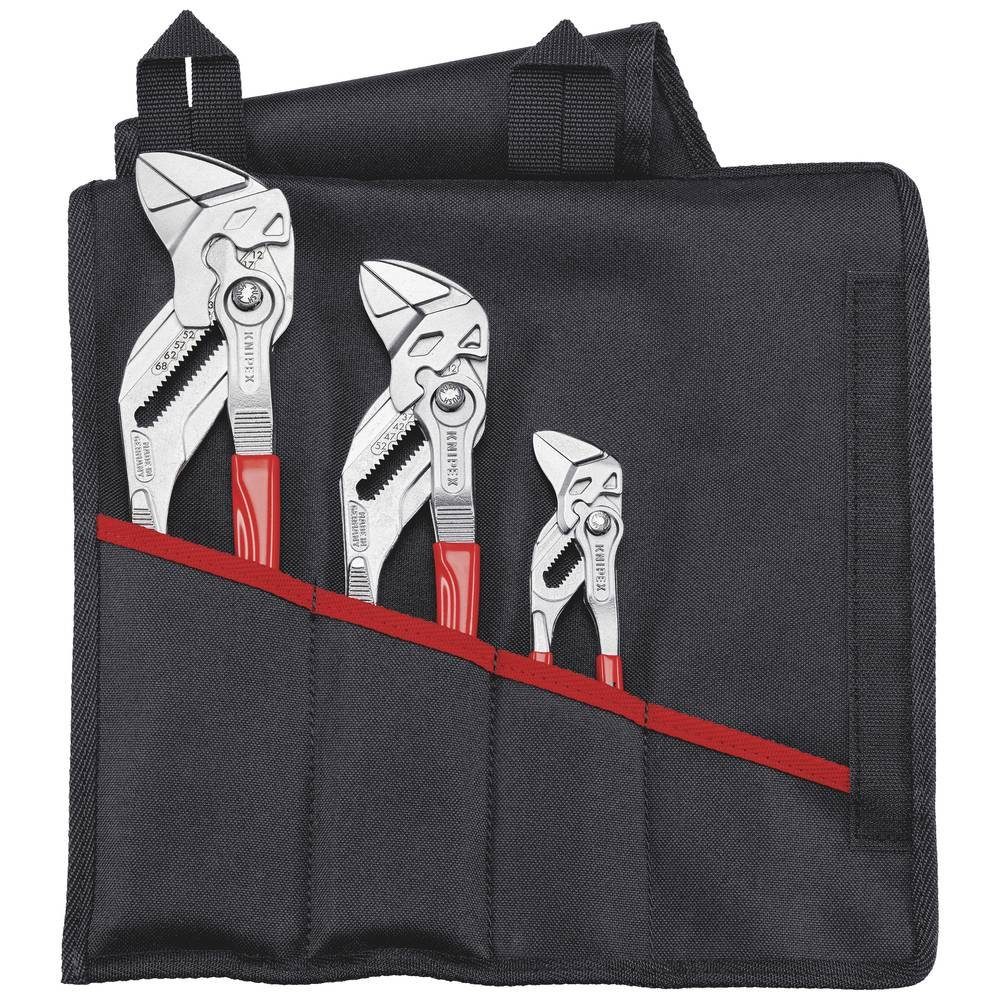 Knipex Wasserpumpenzange Zangenschlüssel-Set 3-teilig 330 mm 00 19 55 S7
