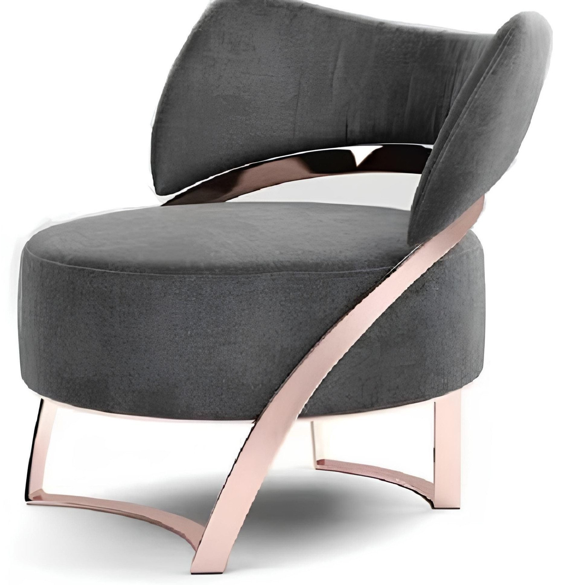 Loungesessel Design Couch Relax Textil Lounge Luxus Fernseh Club Polster Möbel