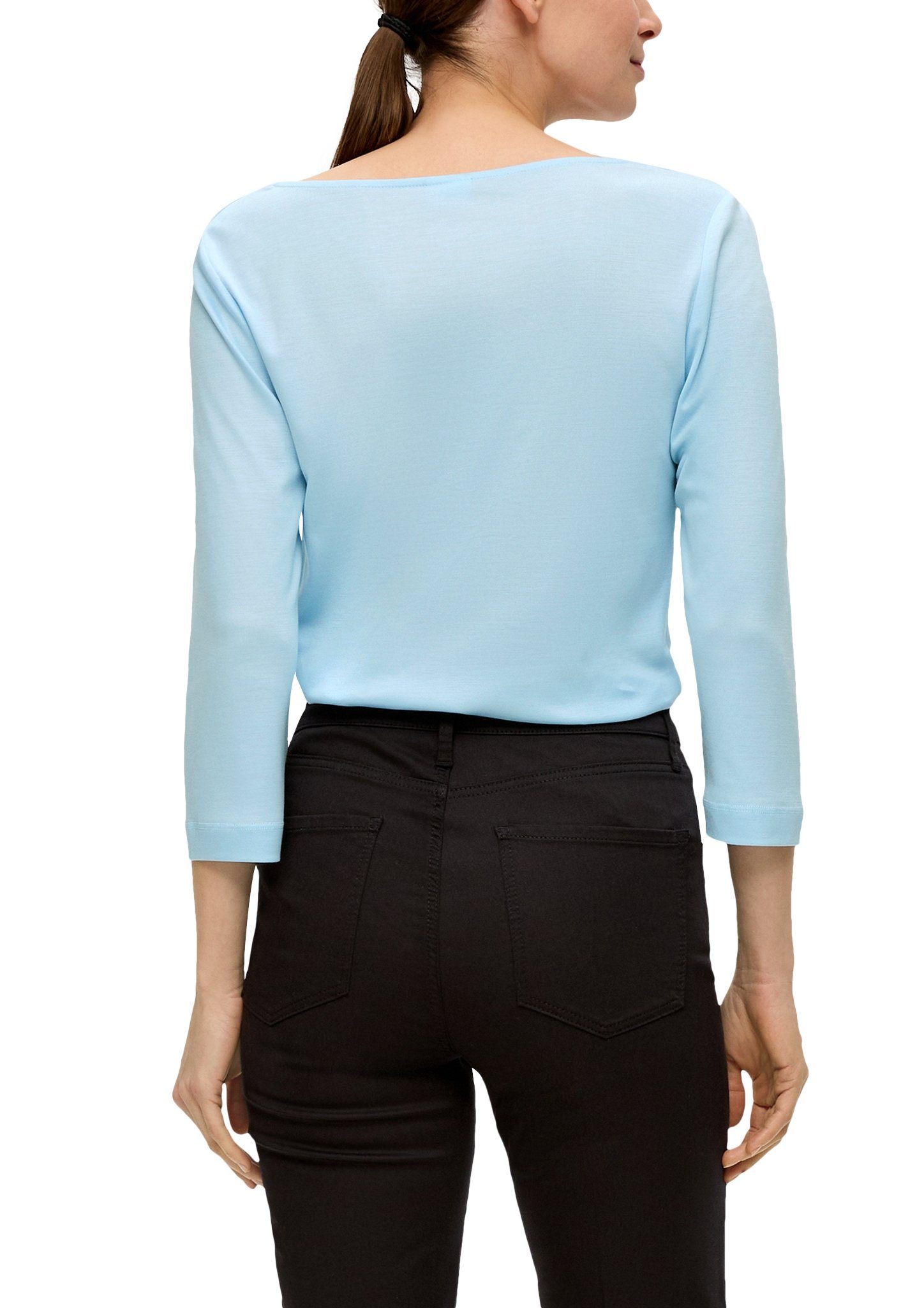 s.Oliver BLACK LABEL 3/4-Arm-Shirt mit besonderem günstig online kaufen