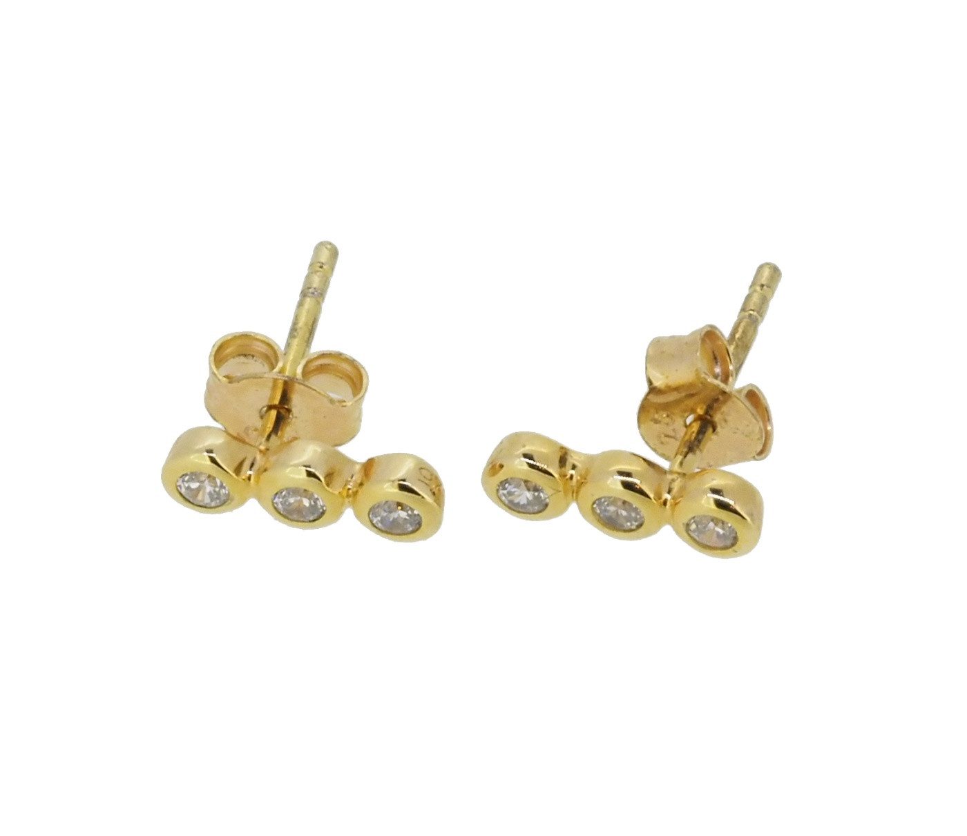 Sif Jakobs Jewellery Ohrstecker-Set Sif Jakobs Jewellery Paar Ohrstecker E2640-CZ(YG)