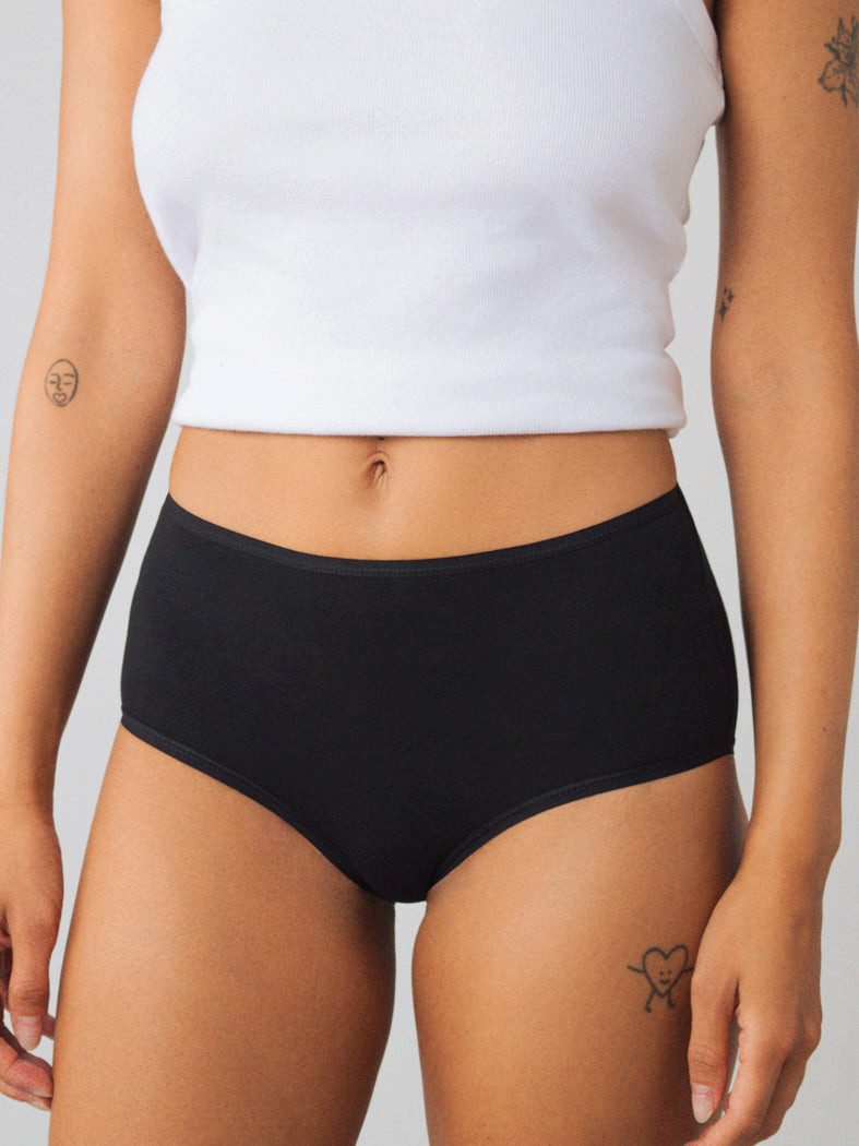 HONEST BASICS Hipster Höschen 3er-Pack aus Bio- und recycelter Baumwolle