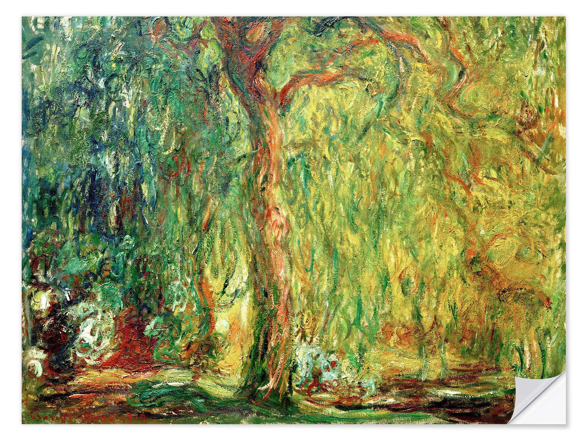Wandfolie Claude Monet