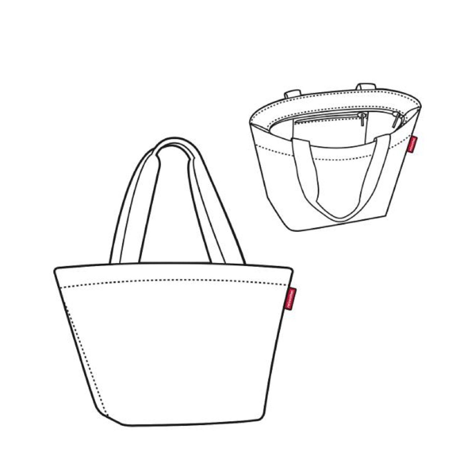 REISENTHEL® Einkaufsshopper Shopper M smiley grey ZS7085 günstig online kaufen