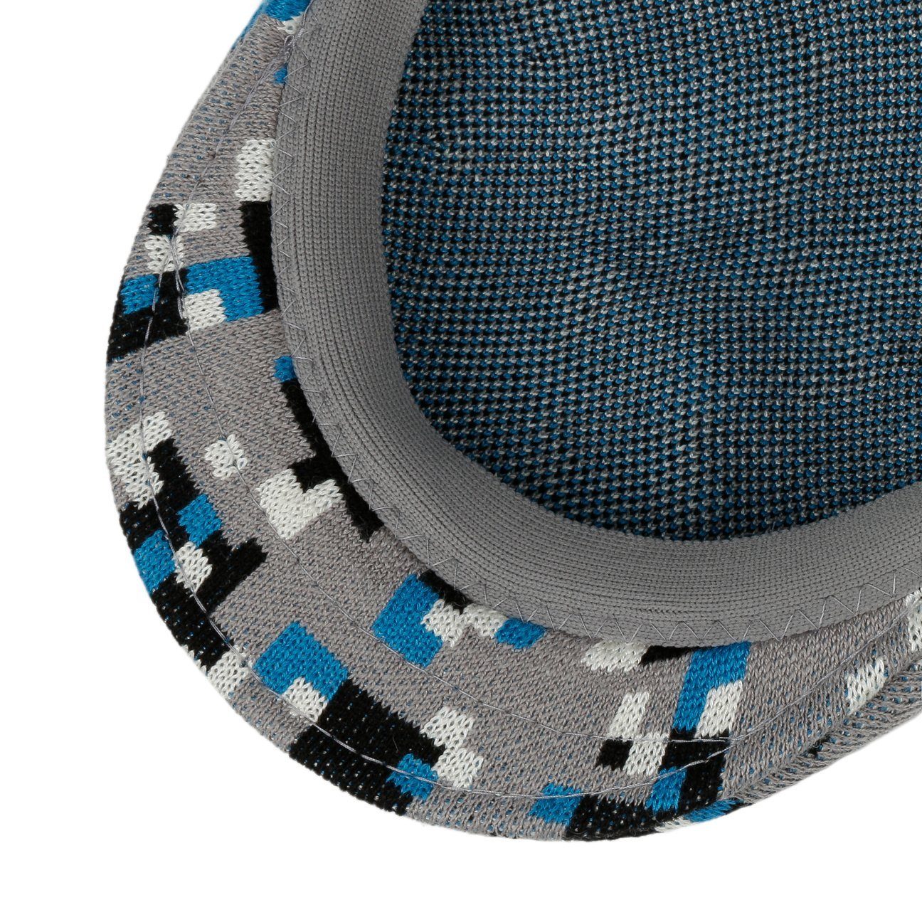 Kangol Flat Cap (1-St) mit Schirmmütze Schirm