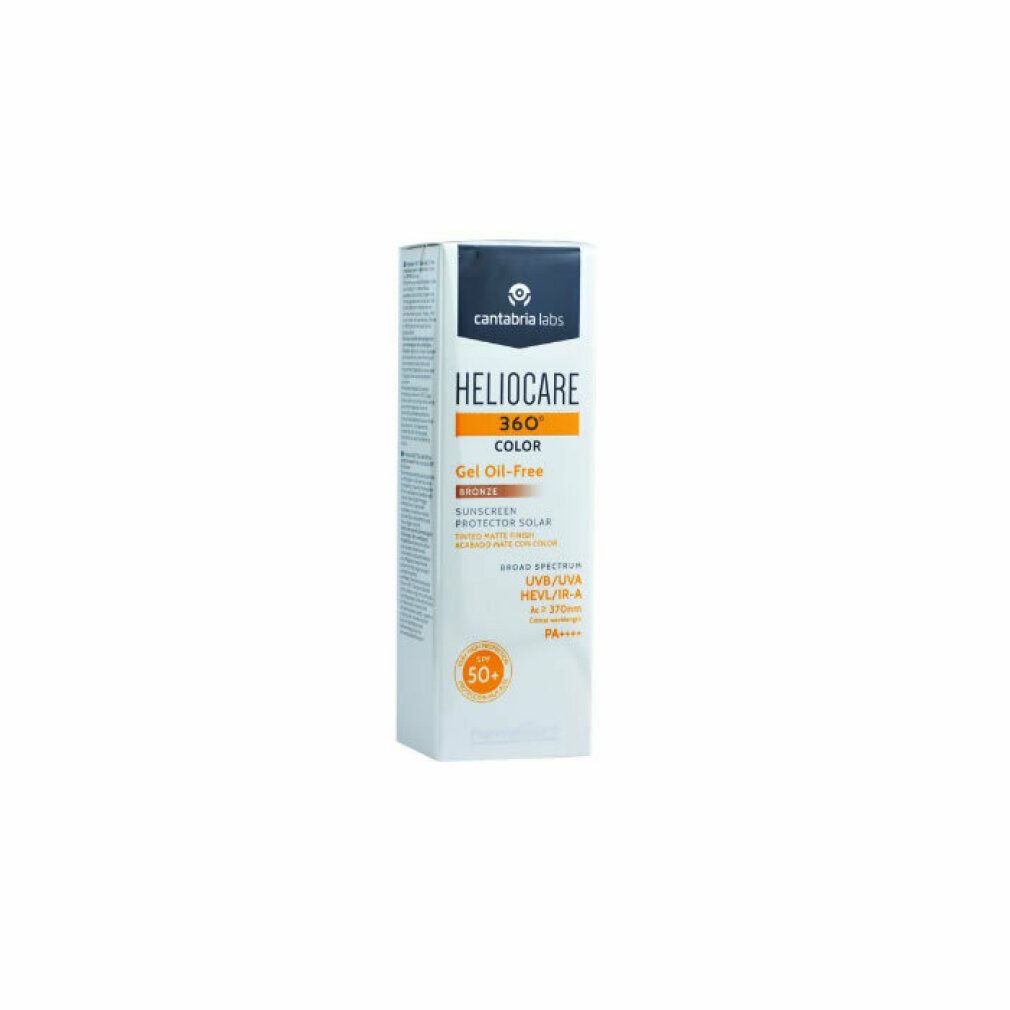 Heliocare Sonnenschutzcreme 360o Color Gel Oil free Spf50 Bronze