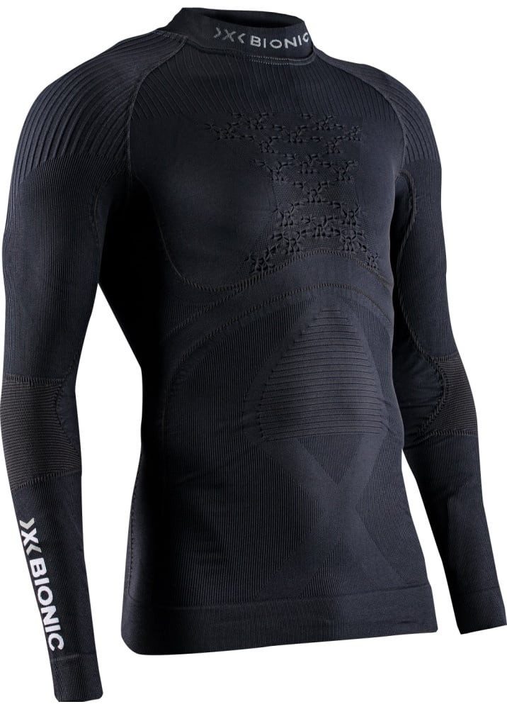 Langarmshirt Energy Accumulator 4.0 Shirt Turtle Neck 2023 schwarz Herren
