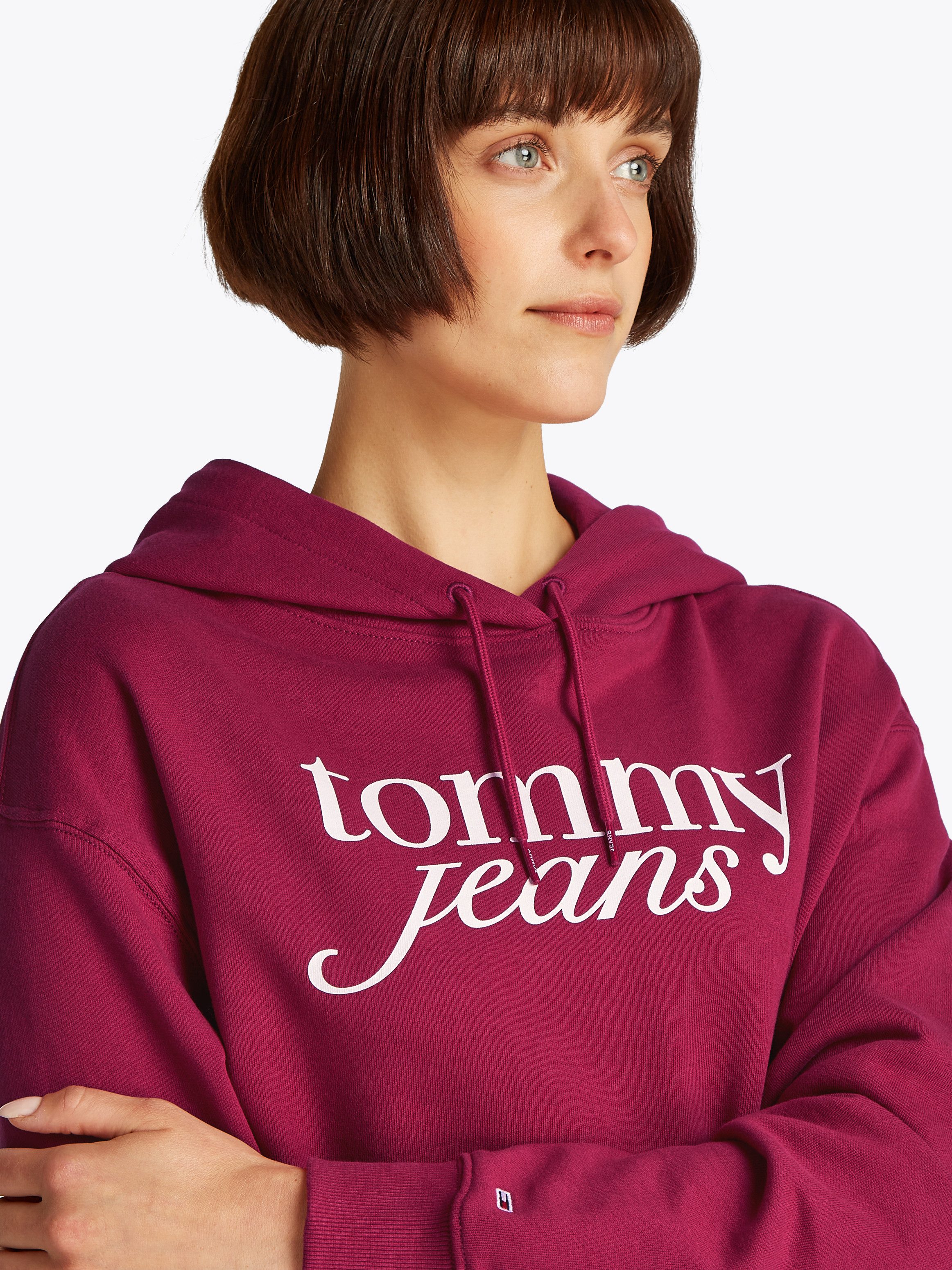 Tommy Jeans Hoodie TJW RLX CRP SCRIPT HOODIE EXT mit Logoschriftzug günstig online kaufen