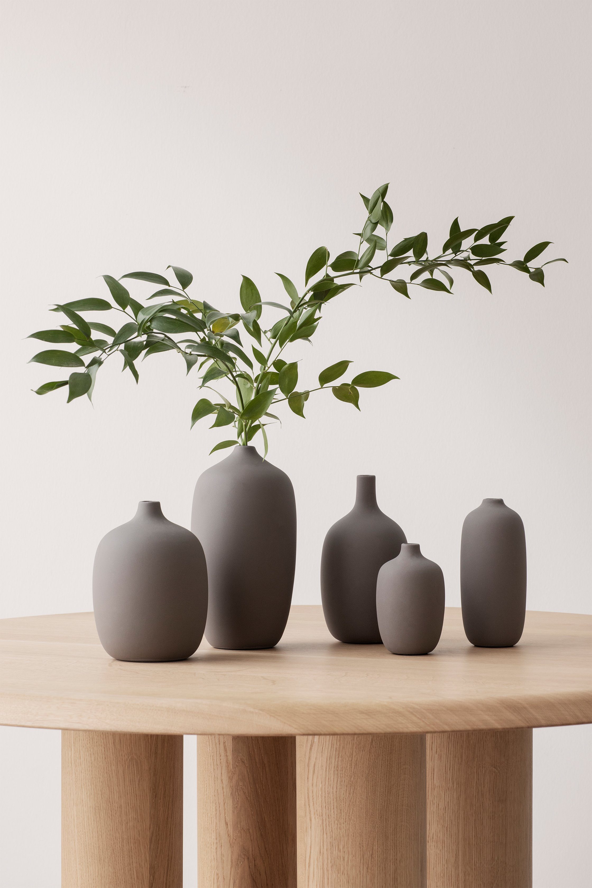 Vase, Dekovase, Blumenvase, cm, 8 Blumentopf H Ceola Satellite, 18 Keramik, Ø blomus