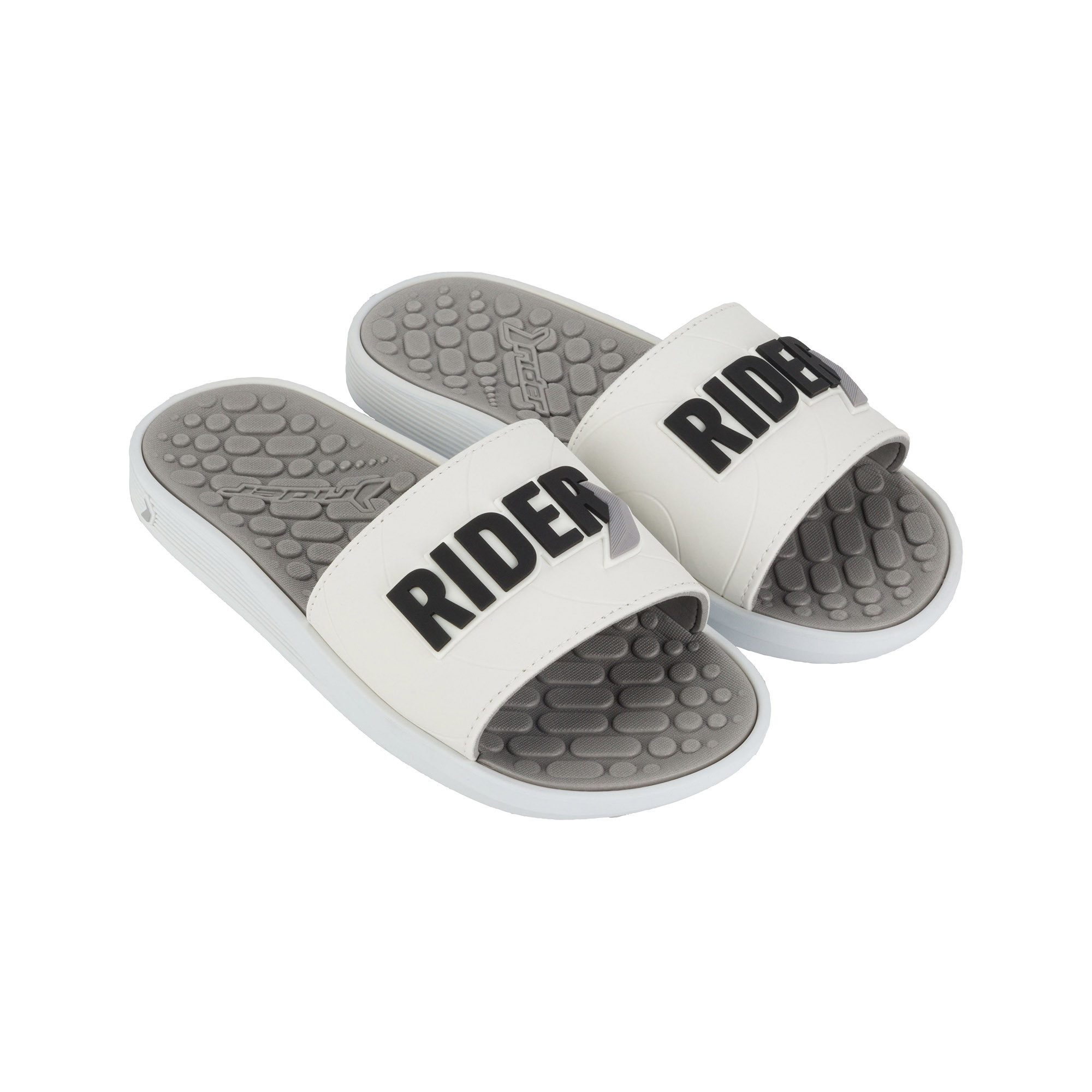 Rider RIDER PUMP SLIDE AD - Badelatschen Herren Pantolette rutschfeste Noppen-Sohle - wasserfeste Slides
