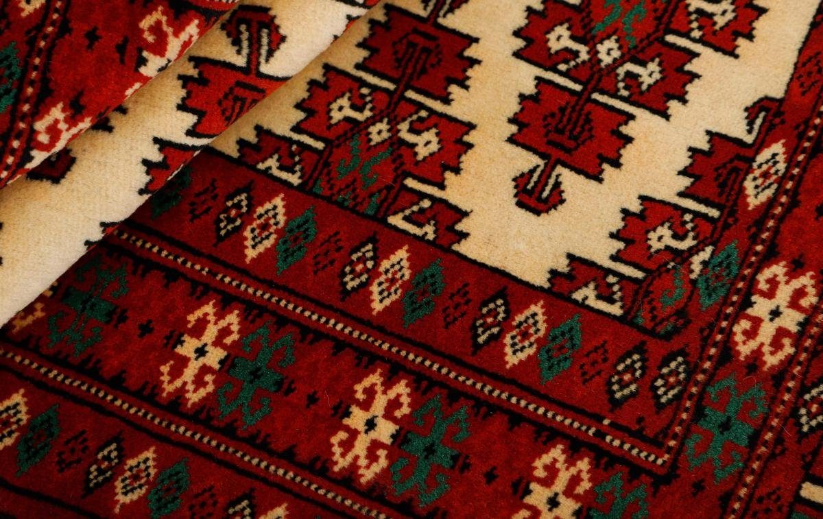 Orientteppich Turkaman 83x131 Handgeknüpfter / Höhe: rechteckig, mm Perserteppich, 6 Nain Orientteppich Trading
