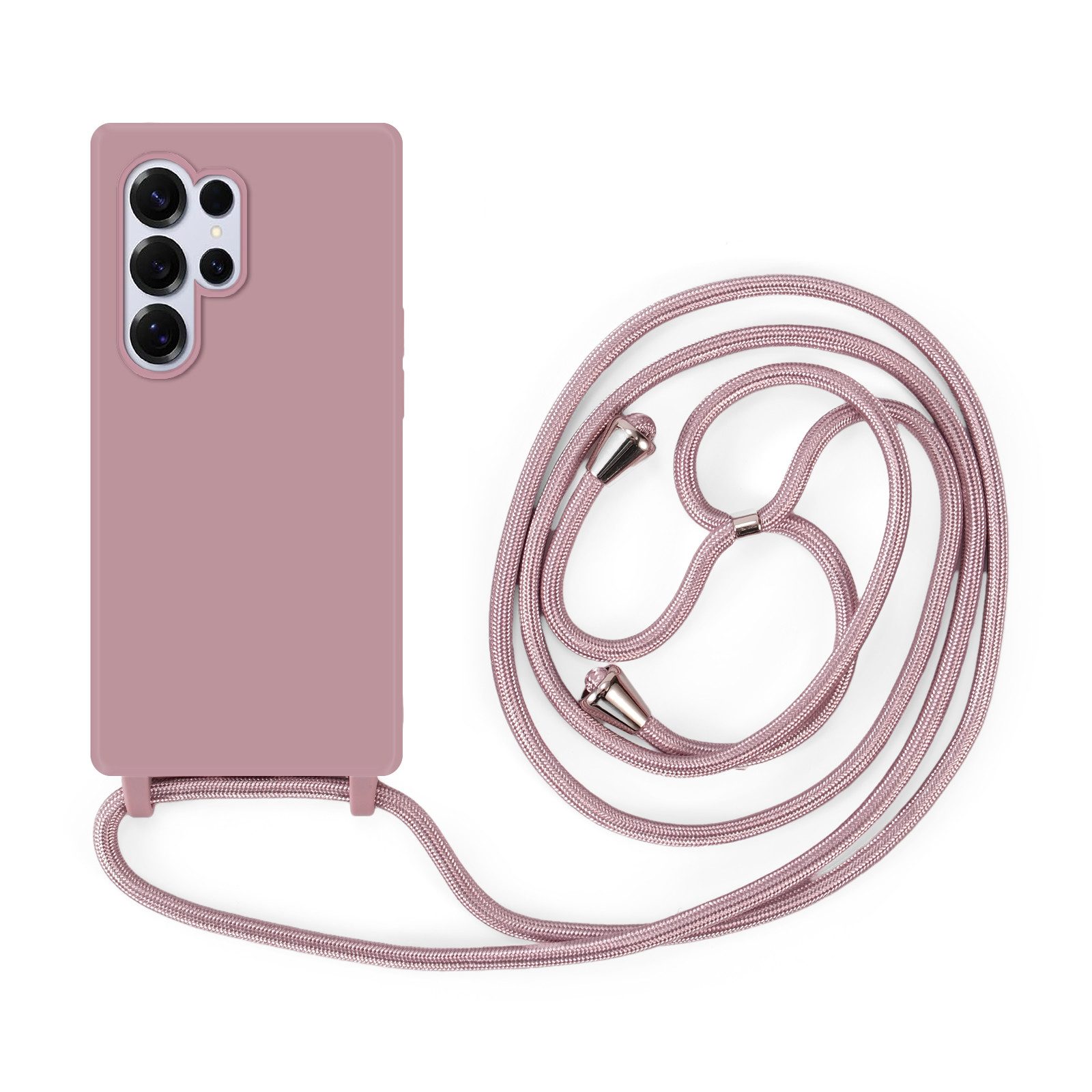 betterfon Handykette für Samsung Galaxy Handyhülle mit Band Kodel Hülle mit Kette, Hände frei – mit Silikonhülle & Schnur für flexiblen Alltag