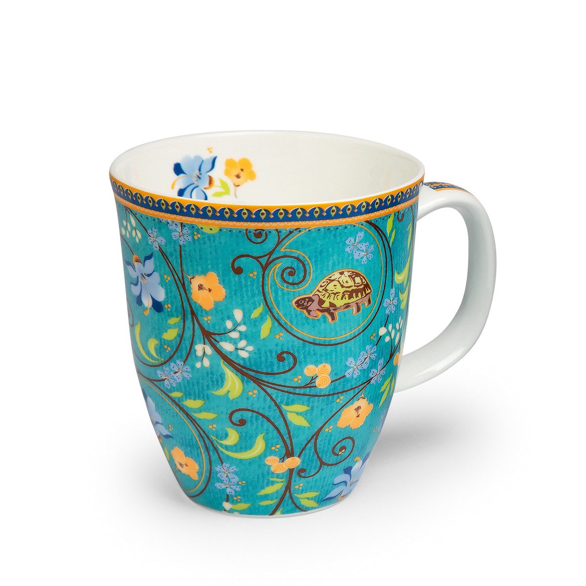 TeaLogic Tasse Clara Schildkröte 0,35 L Fine Bone China Porzellan, 1-tlg.