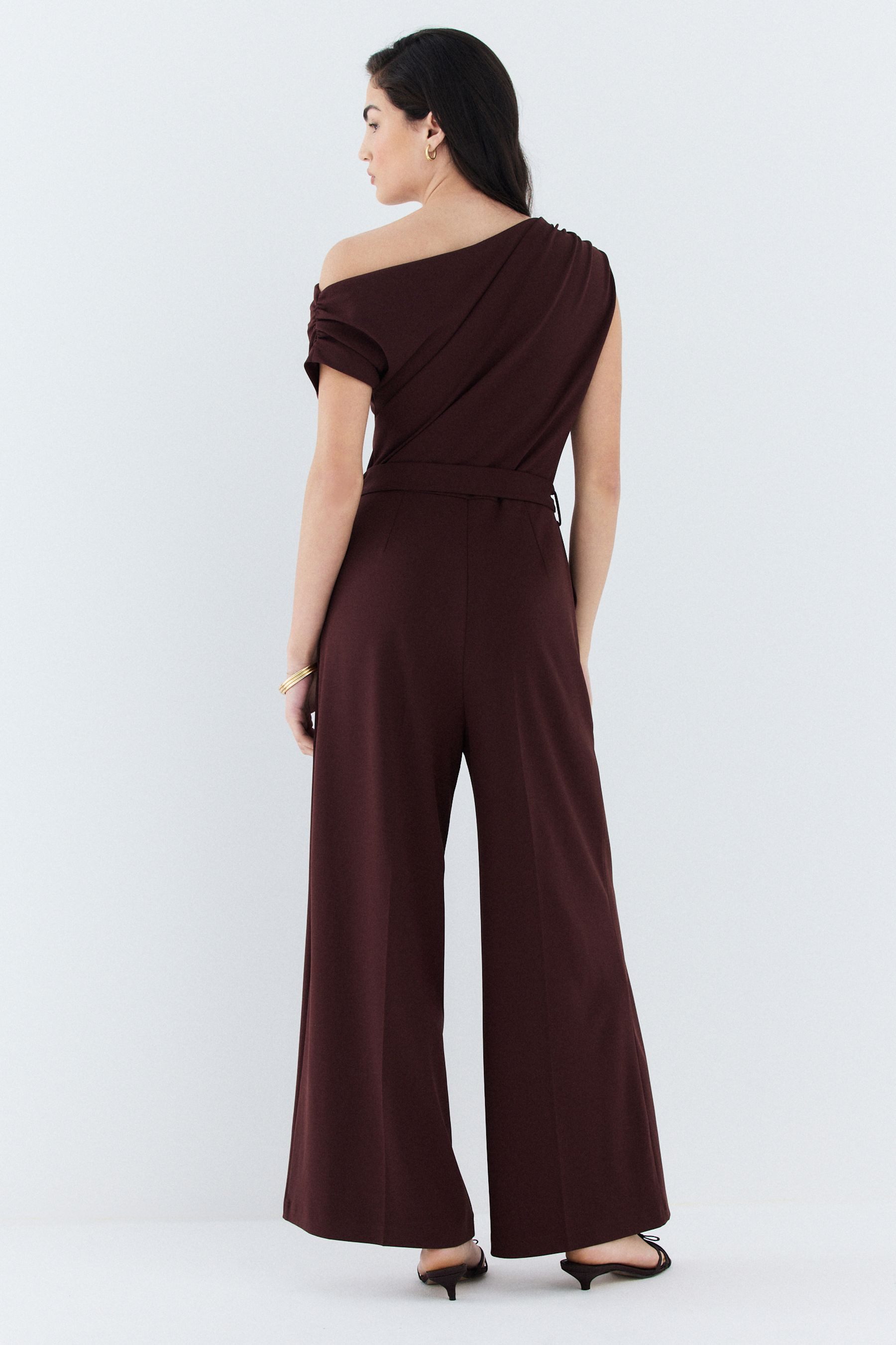 Next Jumpsuit Geraffter Jumpsuit für besondere Anlässe (1-tlg)