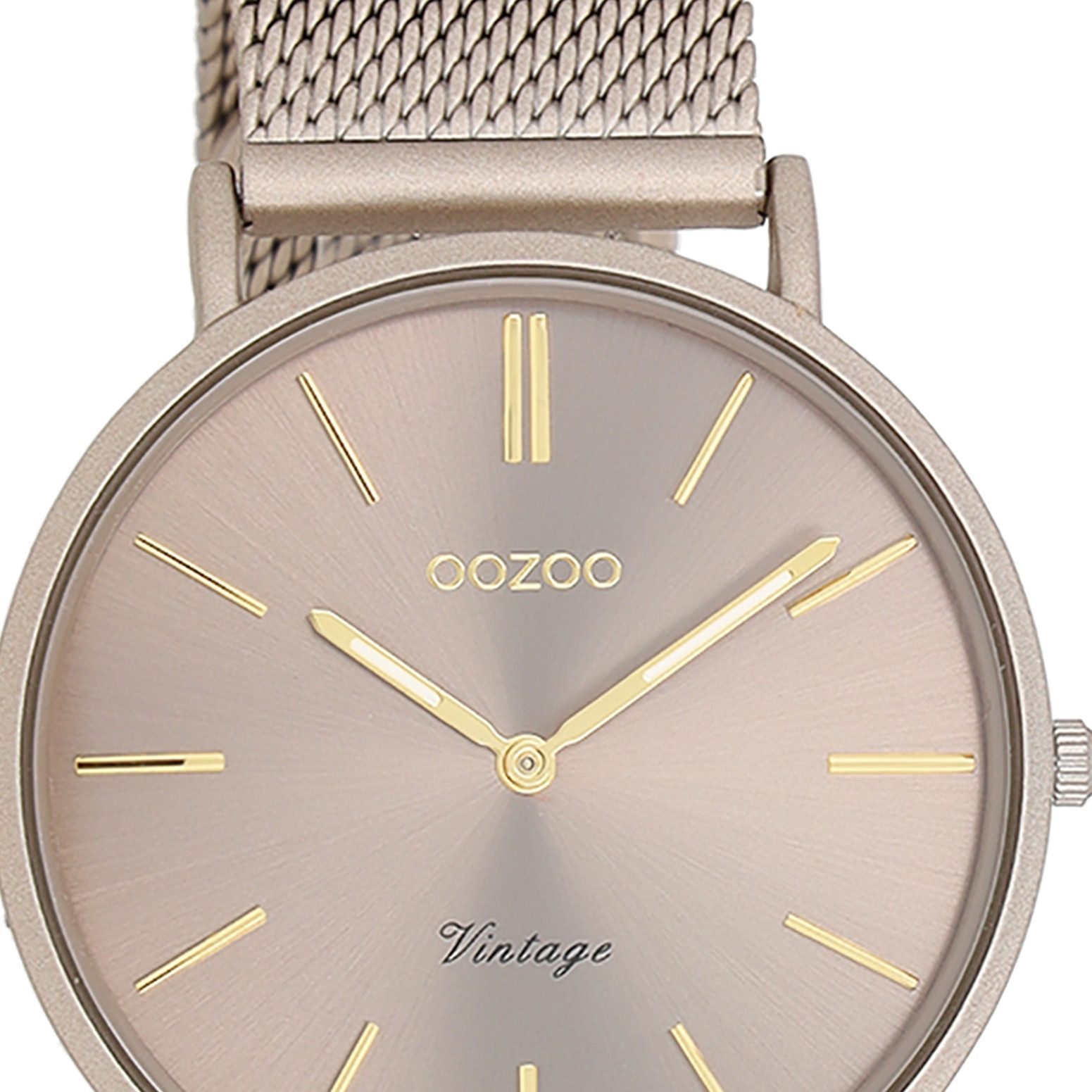 OOZOO Quarzuhr Oozoo Damen Armbanduhr Vintage Series, (Analoguhr), Damenuhr günstig online kaufen