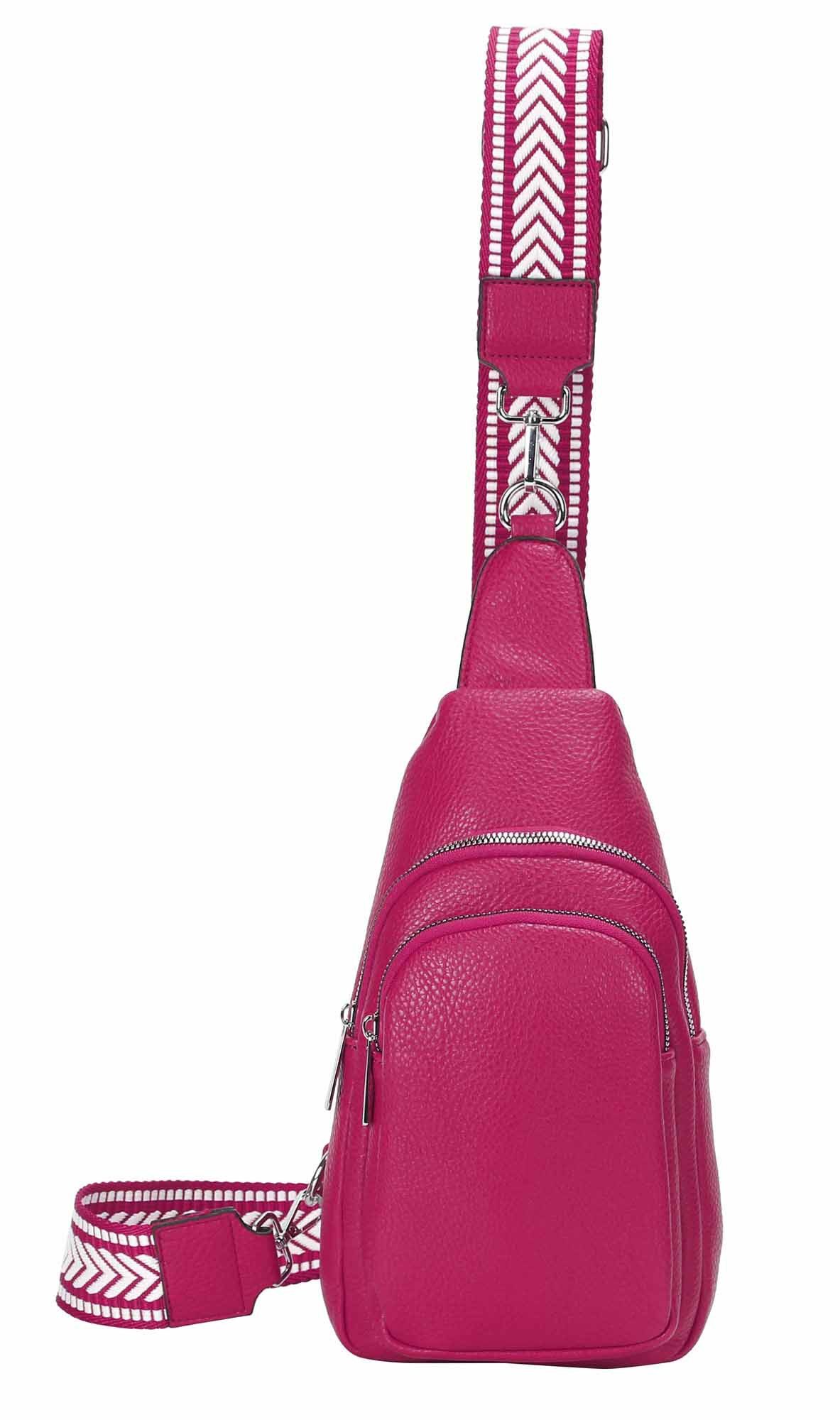 ITALYSHOP24 Schultertasche Unisex Sling-Tasche Bodybag Crossbody günstig online kaufen