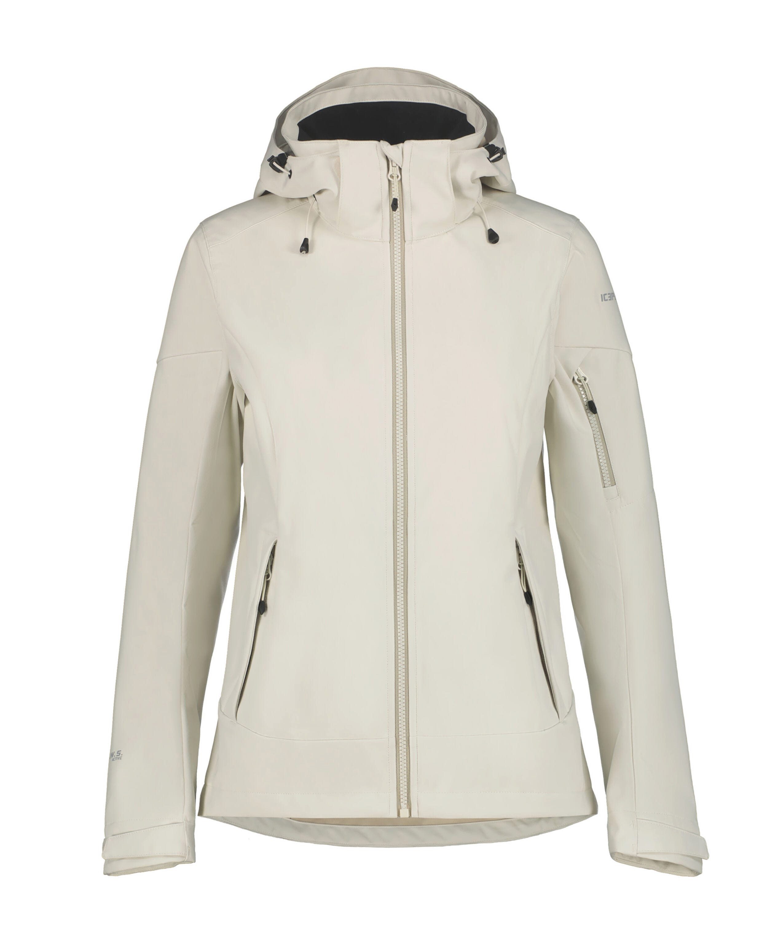 Icepeak Softshelljacke BATHGATE wasserdicht mit Wassersäule 10000, wasserabweisend, aus Polyester