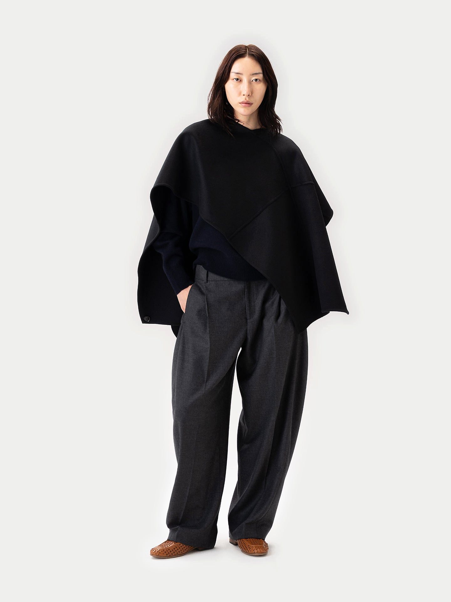 GOBI Cashmere Poncho Vielseitiger Kaschmir Poncho