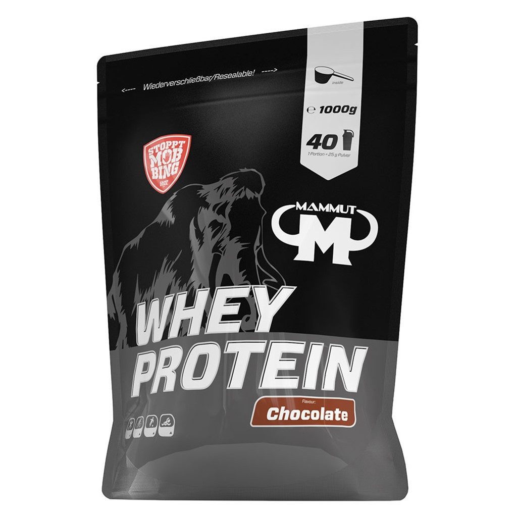 Mammut Nutrition Whey Protein - 1000 g Zipp-Beutel Pulver, 1000 g