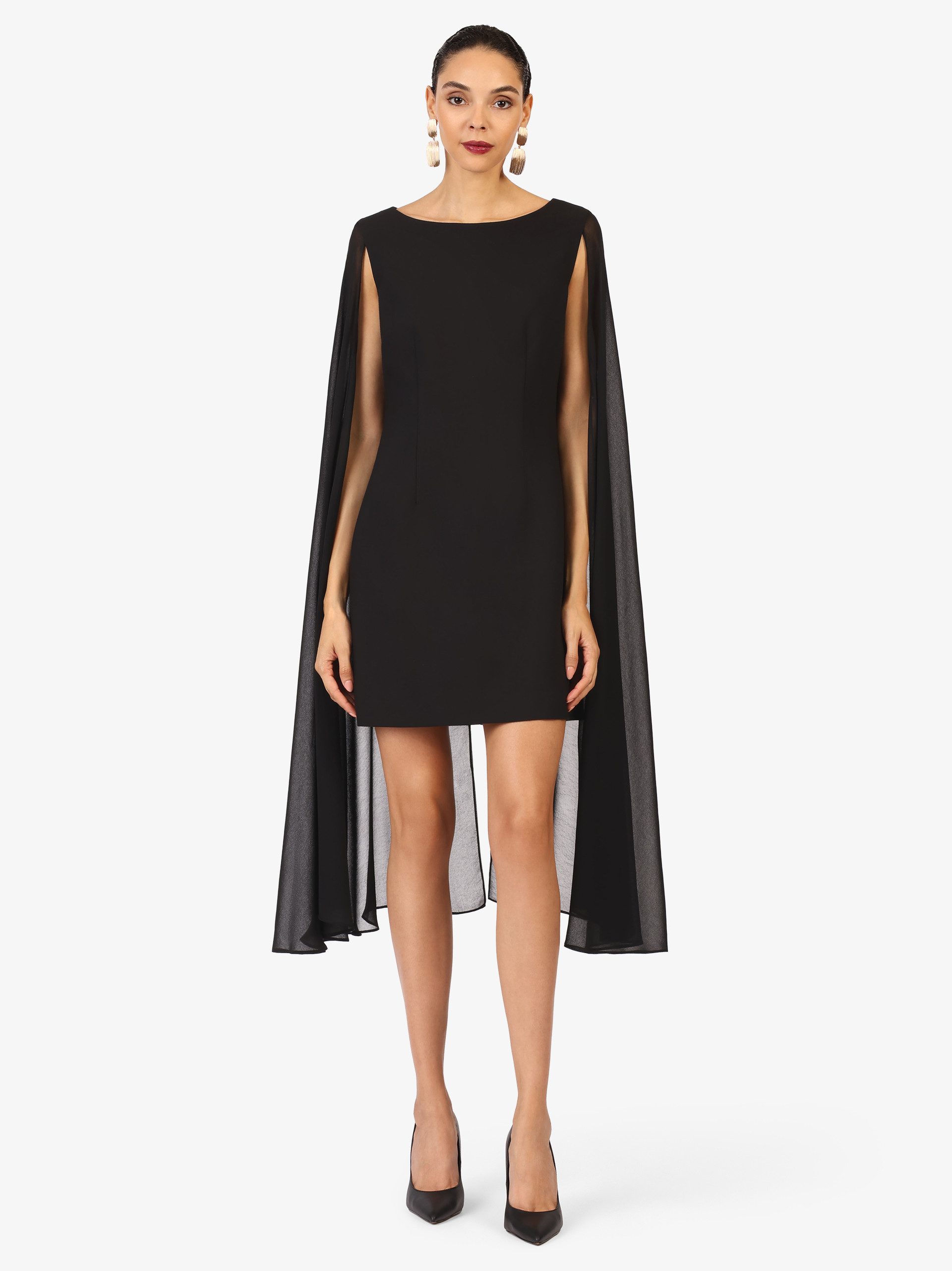 Kraimod Cocktailkleid mit Cape-Ärmeln günstig online kaufen