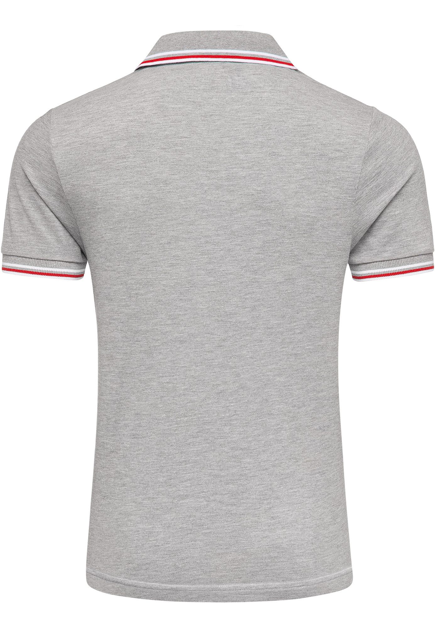 Amaci&Sons Poloshirt Berry Hill Poloshirt Herren Kurzarm Polo Hemd Regular Fit – Bild 2 von 2