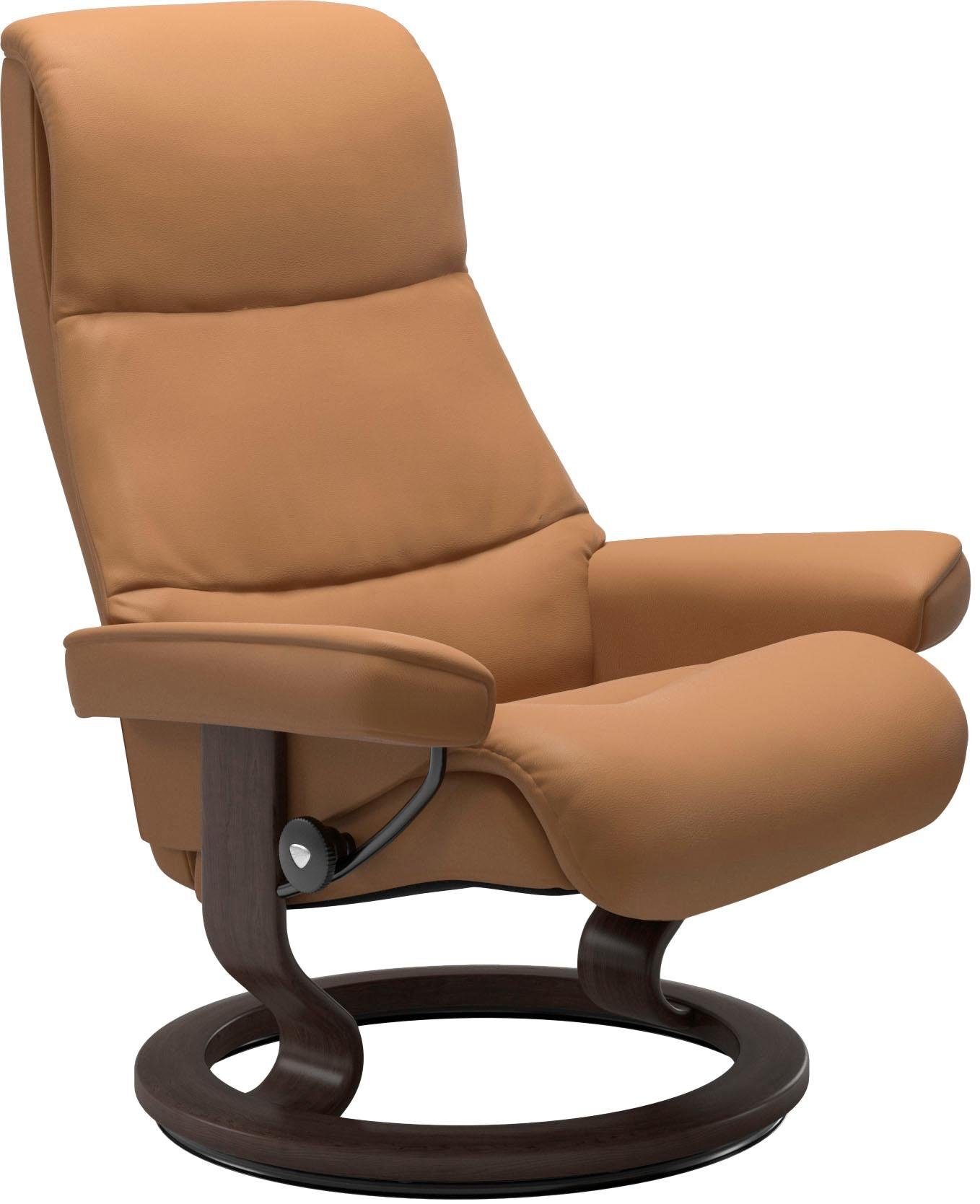 Stressless® Relaxsessel View, mit Classic Base, Wenge L,Gestell Größe