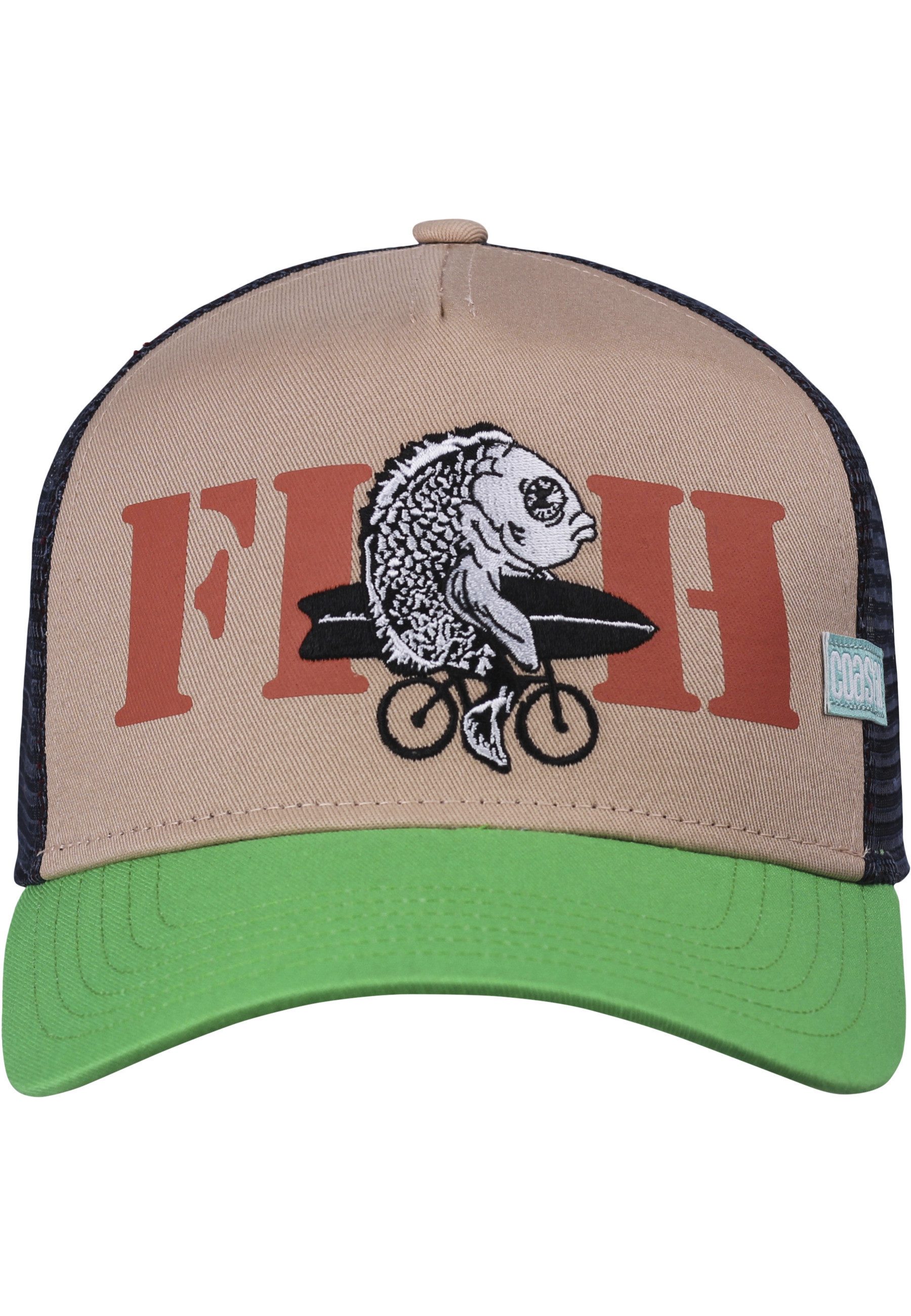 Trucker Cap Coastal HFT Fish
