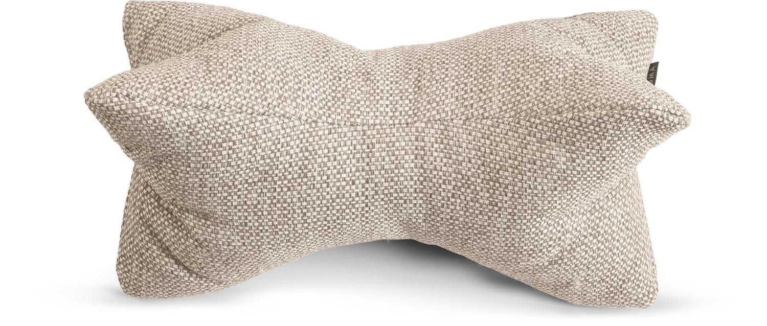 Magma Heimtex Kopfkissen Leseknochen Bücherkissen Lazise ca. 42 x 22 x 22 cm, Füllung: Polyesterwatte, Bezug: Polyester, 1 teilig, Outdoor ergonomische Form robust reißfest farbbeständig lichtbeständig