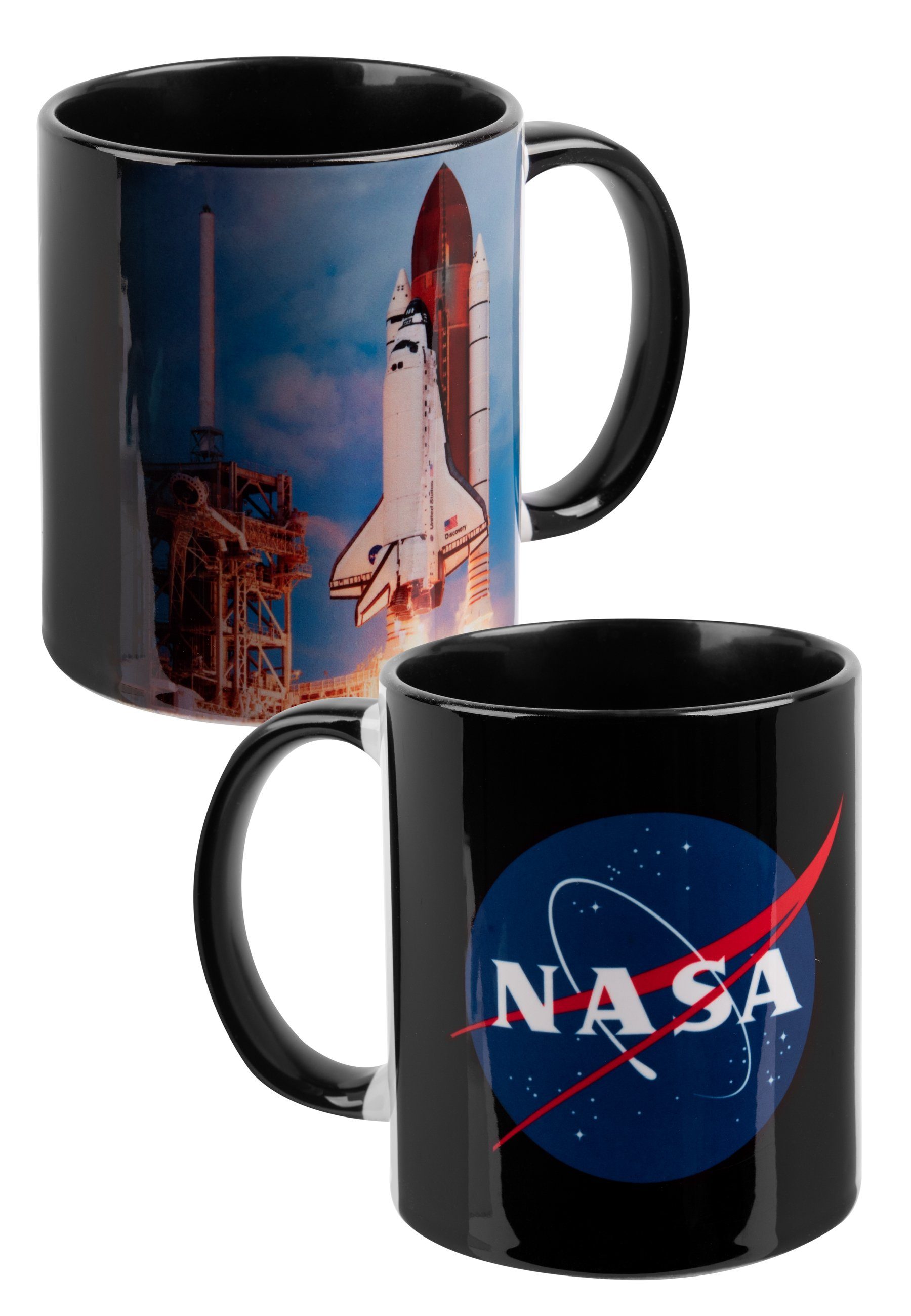 United Labels® Tasse NASA Tasse - Rocket - Kaffeetasse aus Keramik 320 ml, Keramik