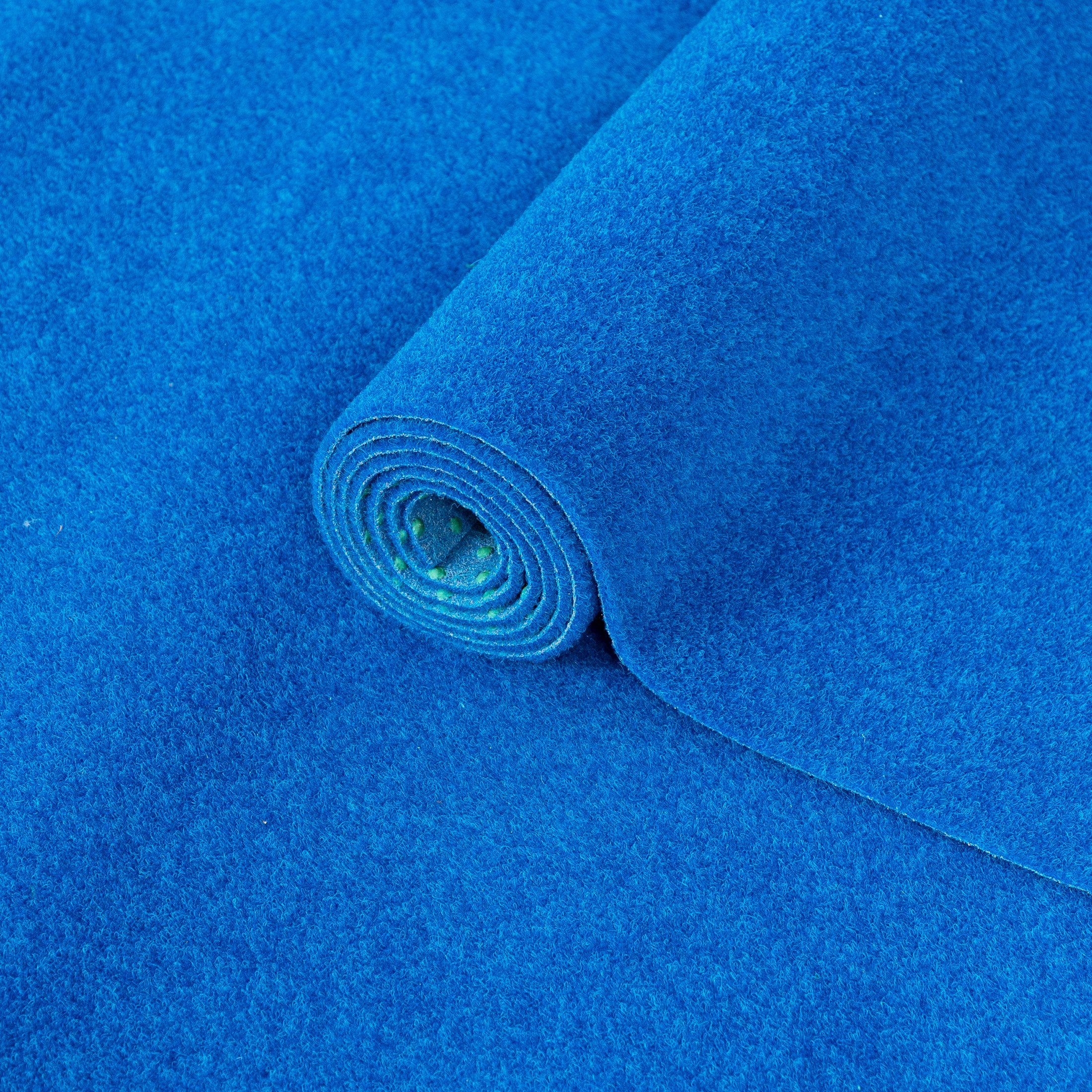 Mazovia Kunstrasen Kunstrasen mit Noppen, Meterware, Outdoor Blau, 100 x 100 cm, UV-beständig,witterungsbeständig und wetterfest,für Balkone,Camping