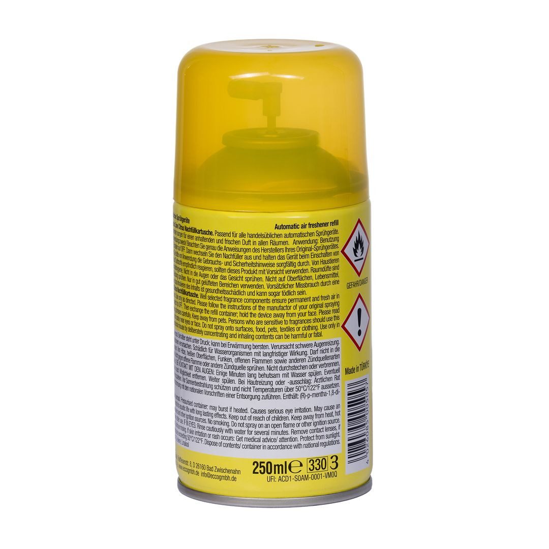 laro Raumduft Citrus automatisch Raumduftspray Vorteilspaket Nachfüller (6-St)
