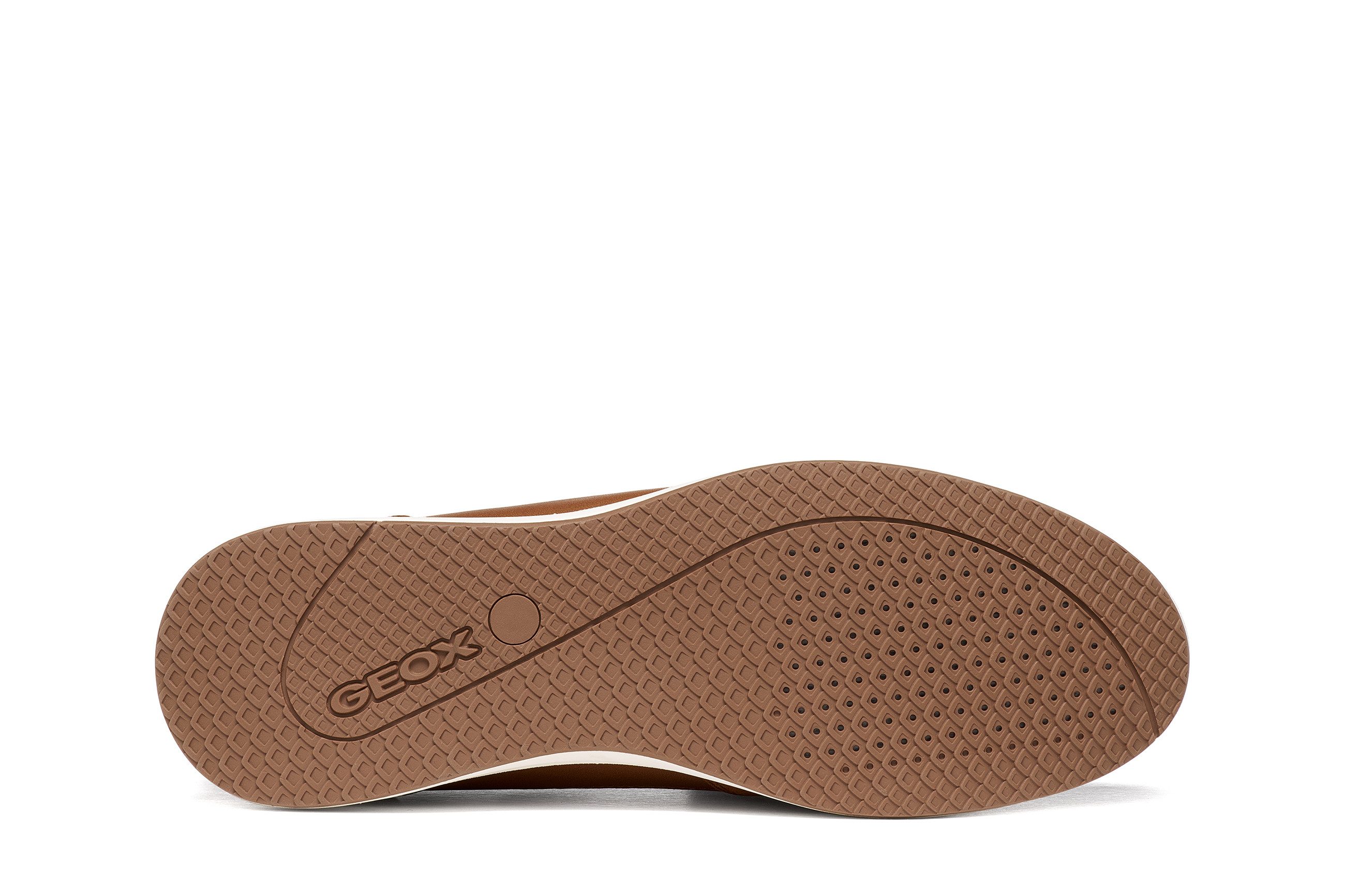 Geox U AVERY Sneaker Freizeitschuh, Schnürschuh mit weichem Schaftrand