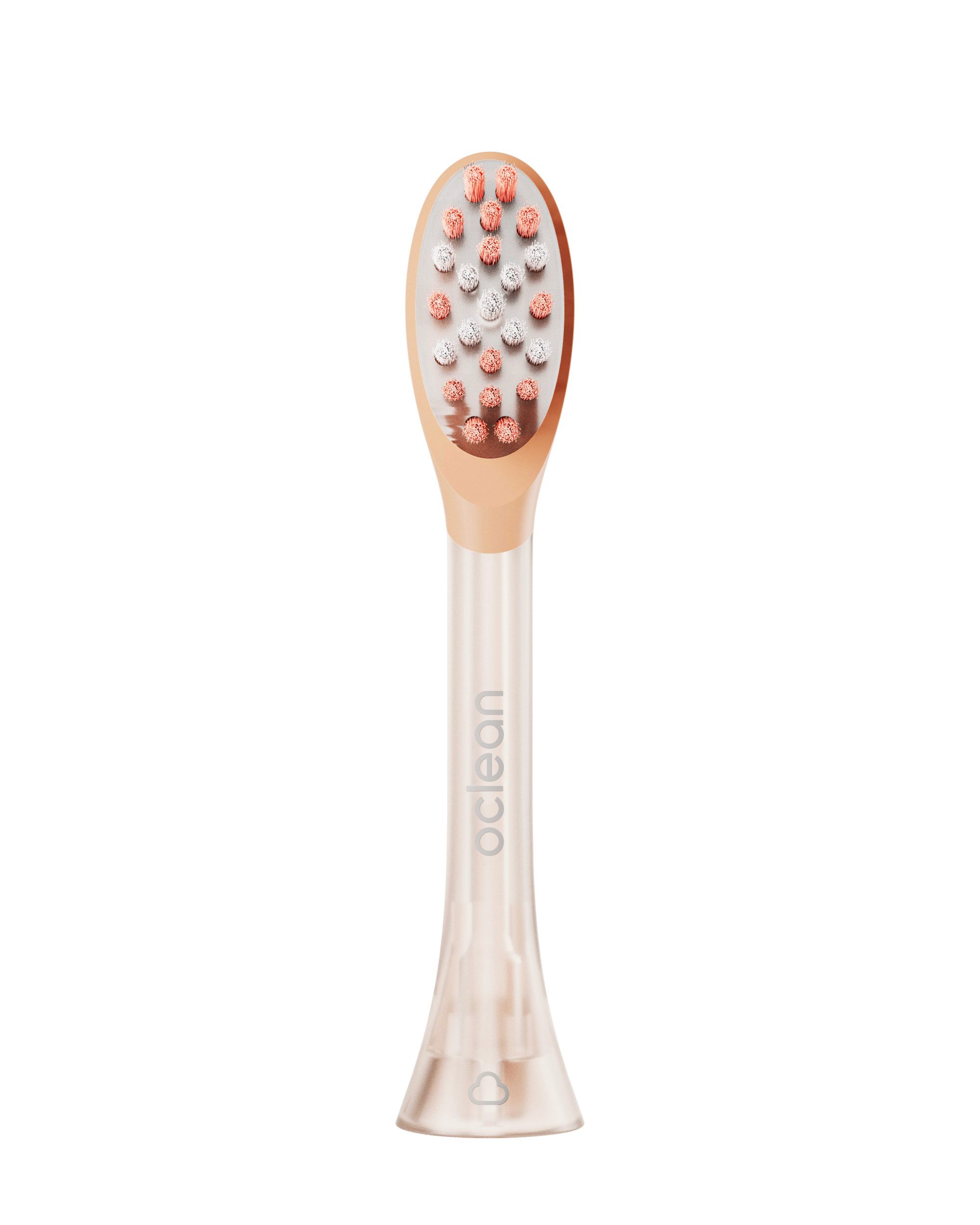 Oclean Aufsteckbürste Oclean Easy Clean Brush Head – 2 Pack Orange
