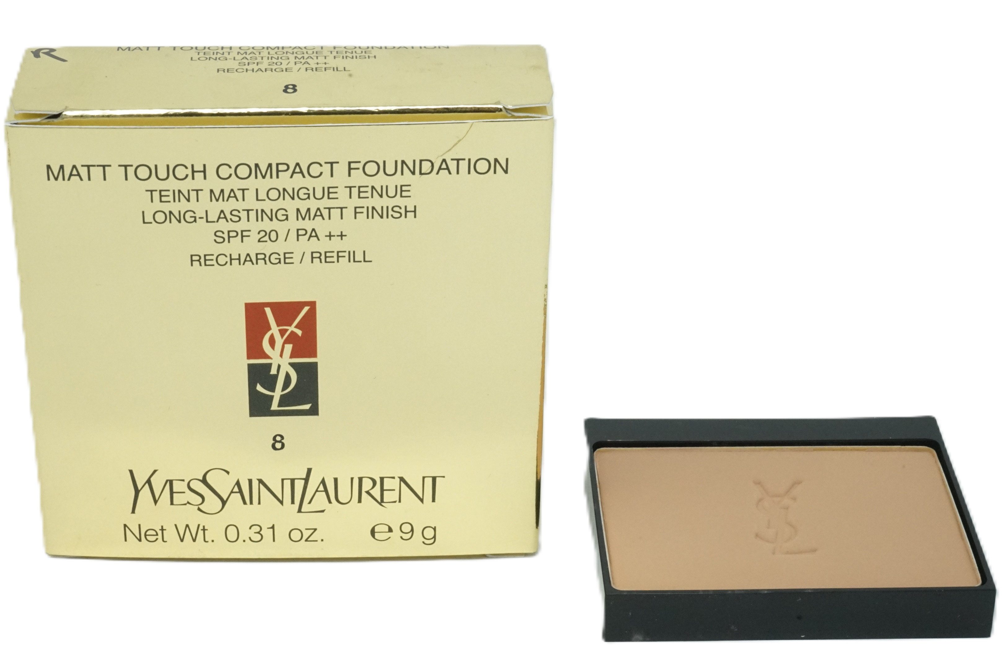 YVES SAINT LAURENT Foundation Yves Saint Laurent Matt Touch Compact Foundation Refill # 8