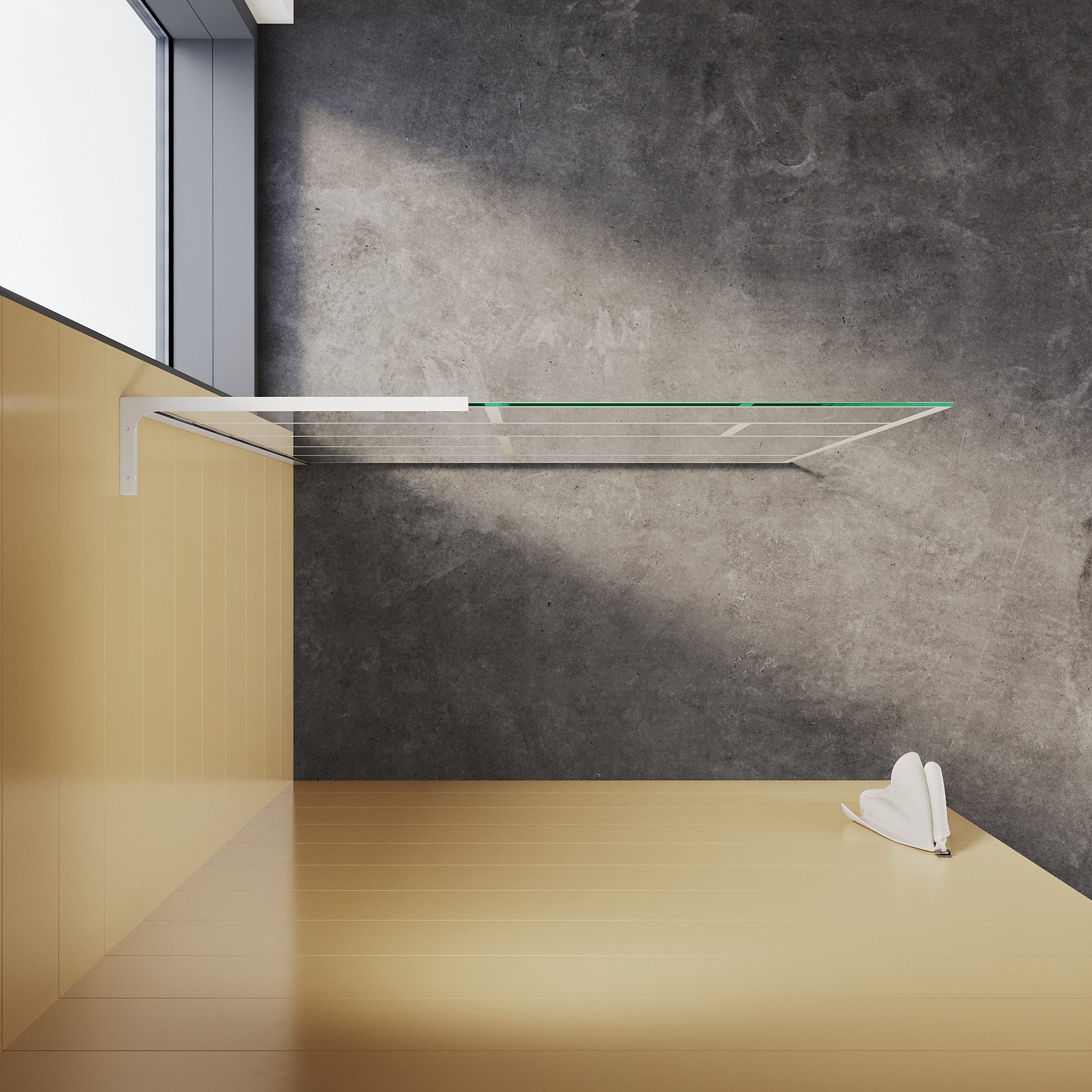 SONNI Walk-in-Dusche Walk in Duschwand Weiß 90/100/120cm Duschkabinen