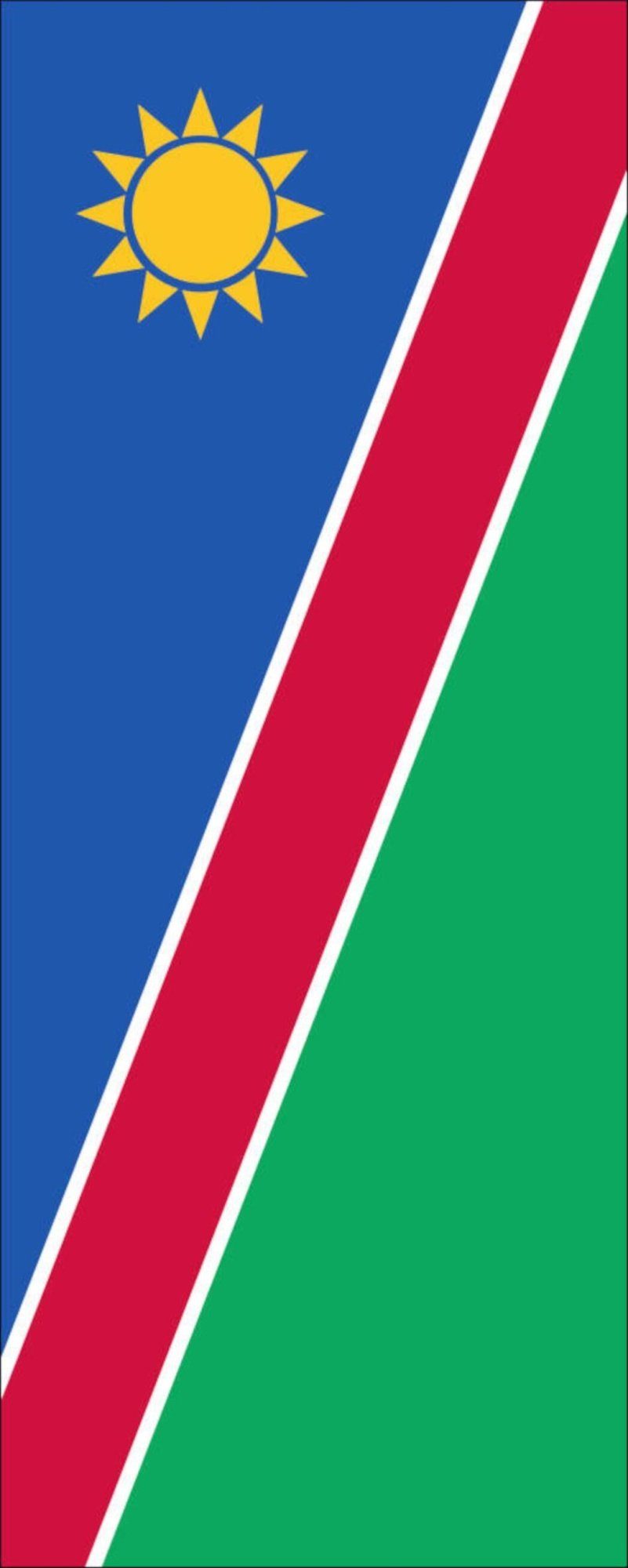flaggenmeer Flagge Flagge Namibia 110 g/m² Hochformat