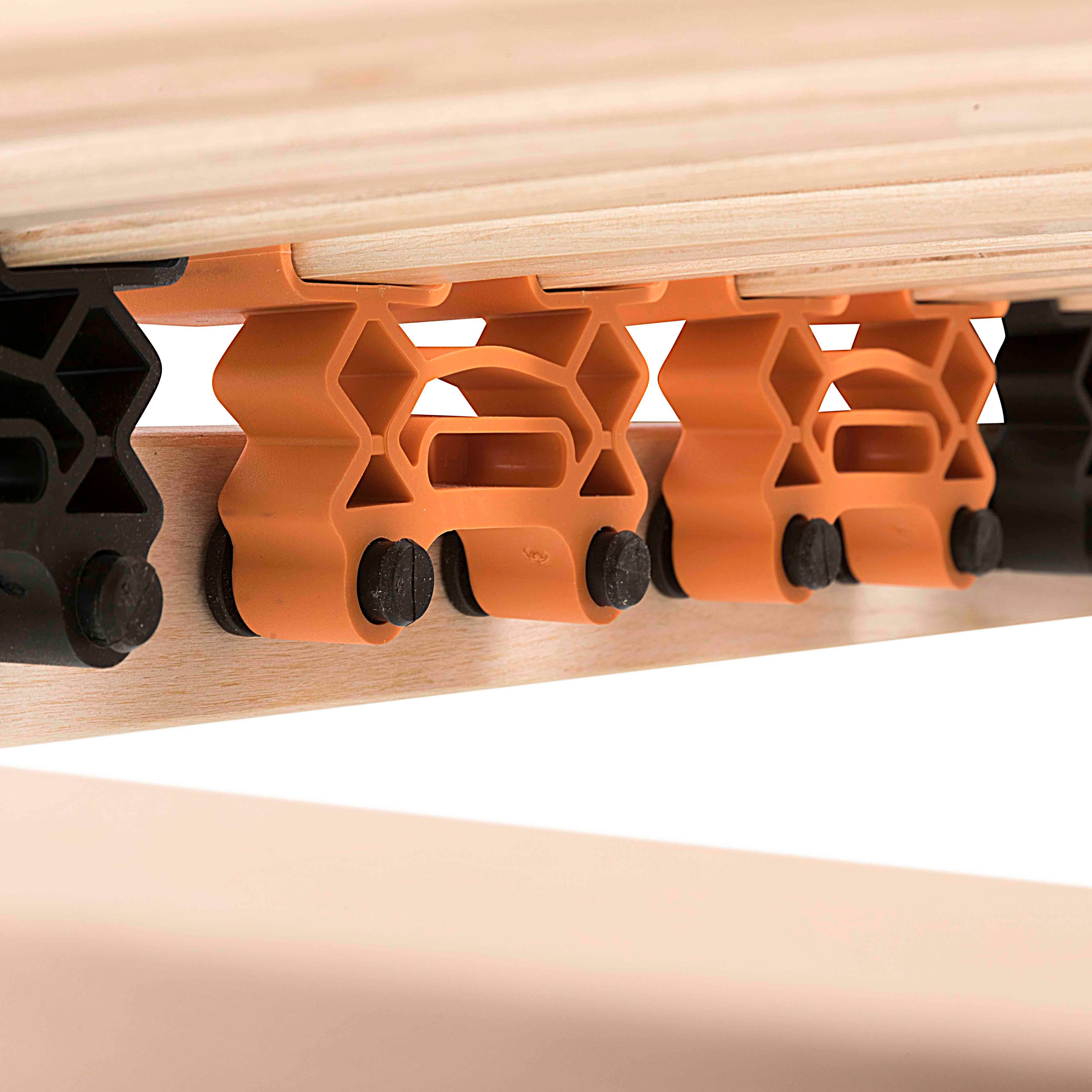 Lattenrost Madera Medifix, Betten-ABC, Kopfteil zerlegt, Fußteil zerlegt, Optimale Anpassung an den Körper, besondere Langlebigkeit, stabil