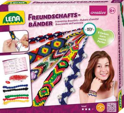 Lena® Lernspielzeug Creative Freundschaftsbänder Bastelset Armband