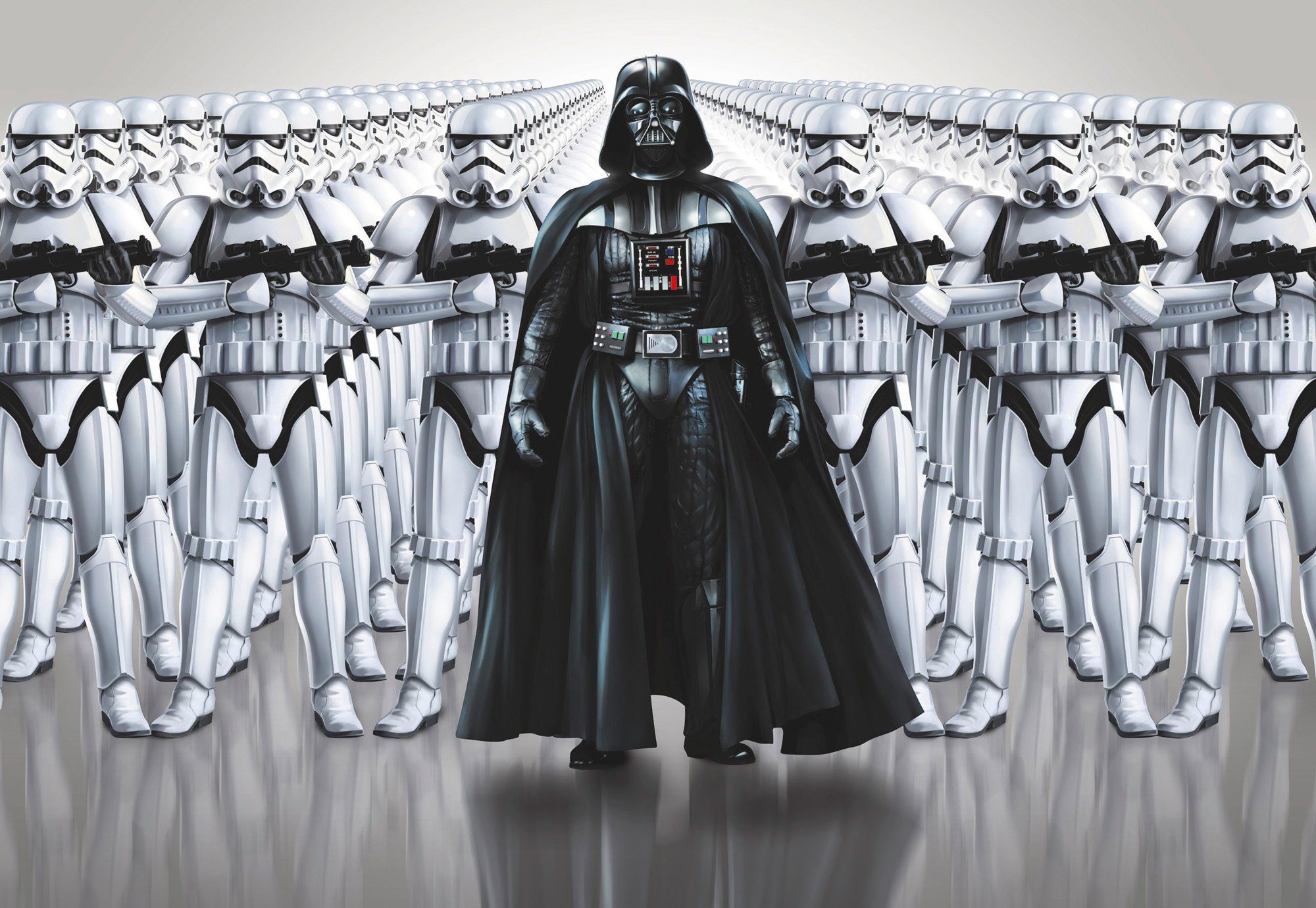 Komar Fototapete STAR WARS Imperial Force - Размер 368 x 254 cm, glatt, bedruckt, Kinderzimmer