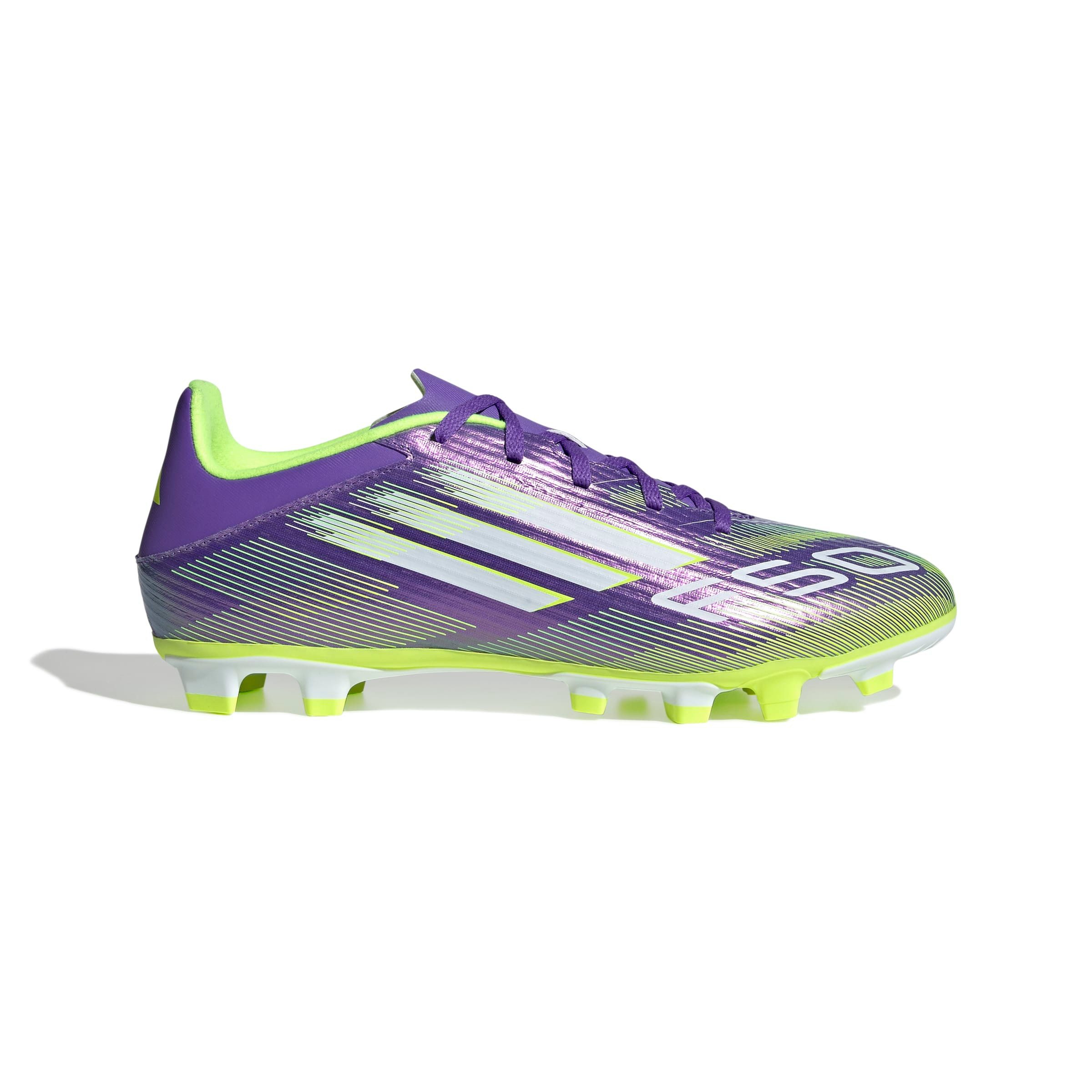 adidas Sportswear F50 CLUB FG/MG PURRUS/FTWWHT/LUCLEM Fußballschuh