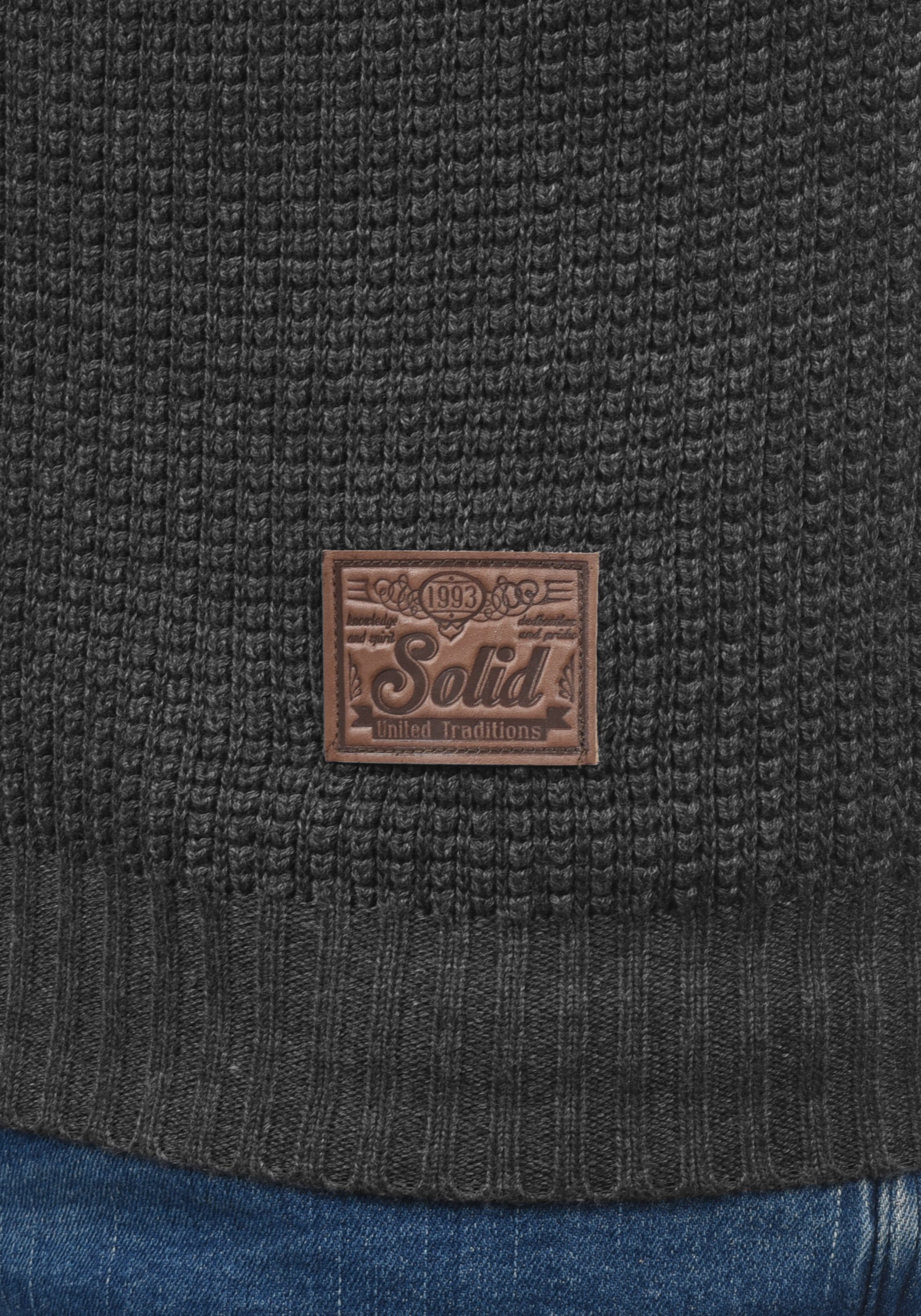 !Solid Strickjacke SDTristian Cardigan mit Reißverschluss