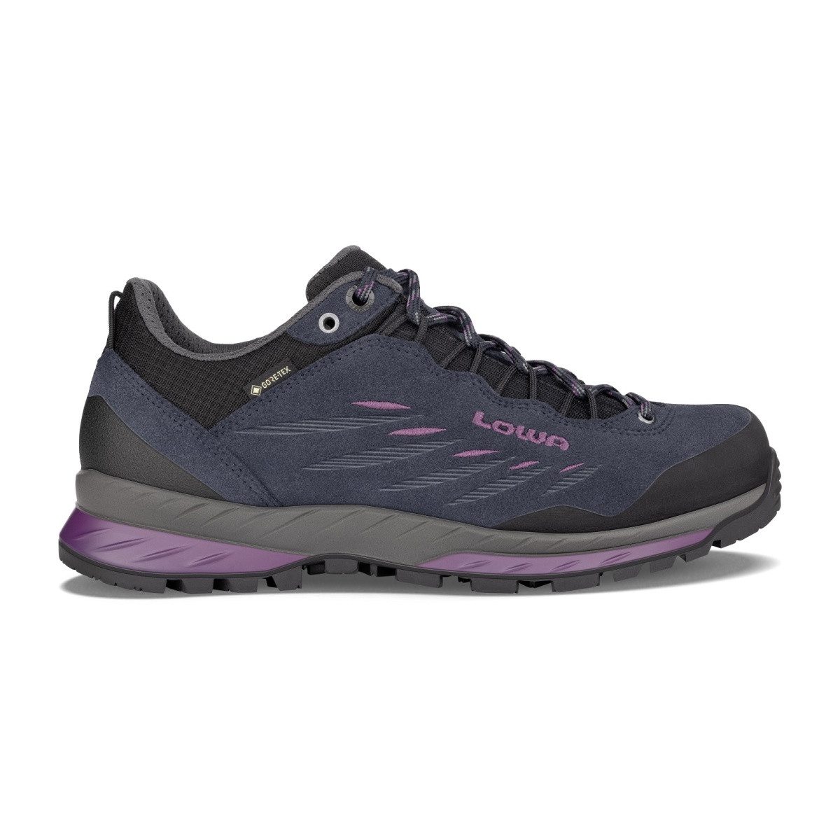 Lowa Delago GTX Low (Trekking, Spaltleder-Textil, wasserdicht) Wanderschuh günstig online kaufen