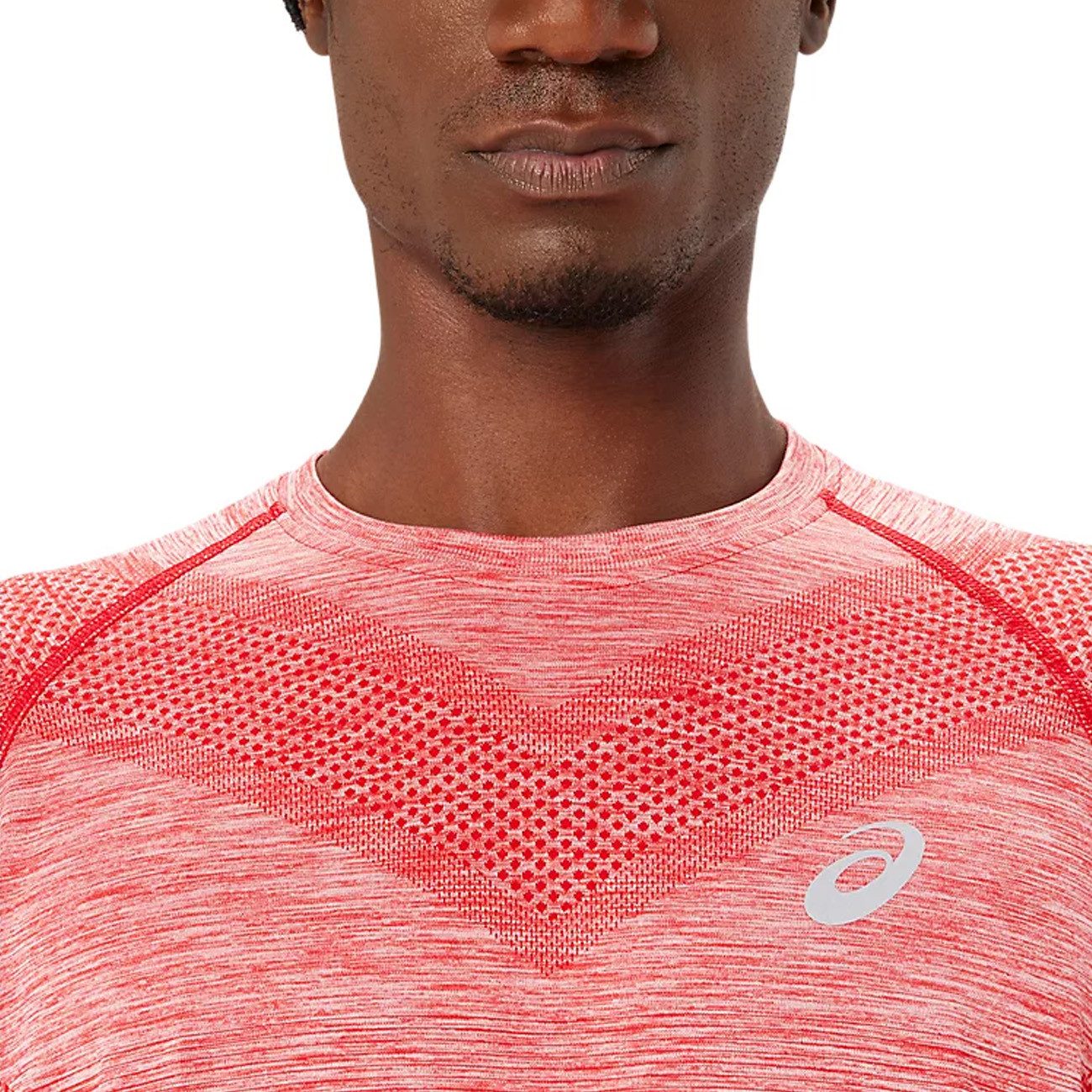 Asics Laufshirt Asics Seamless LS Top Herren Classic Red