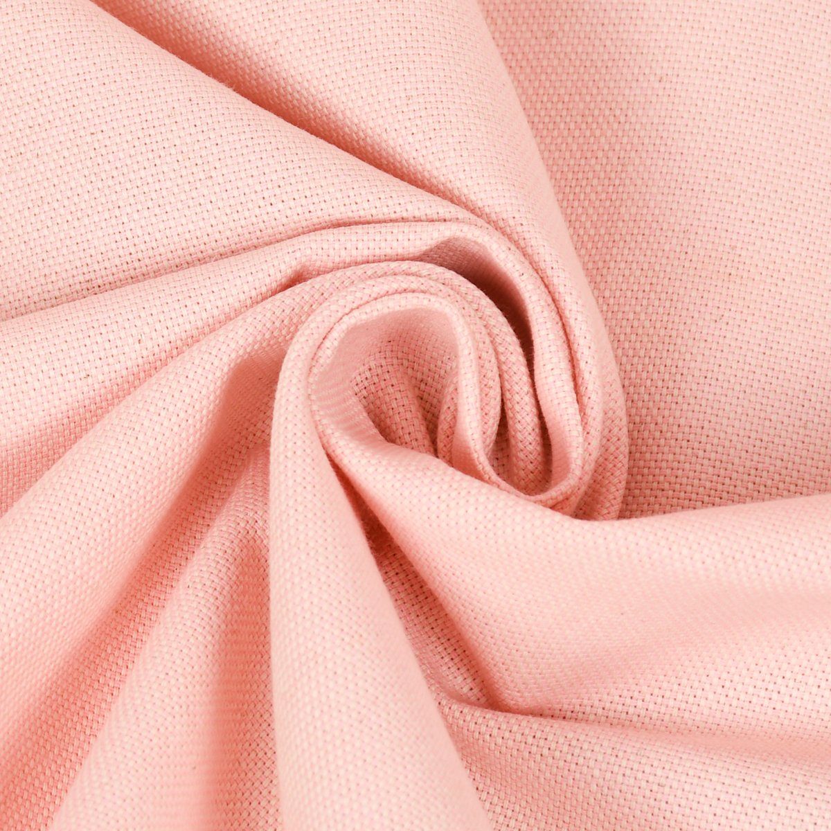 St), uni made Leinenlook in Kunstfaser, Smokband Vorhang Vorhang Wunschlänge, (1 rosa handmade, SCHÖNER LEBEN. Germany, blickdicht, vorgewaschen LEBEN., SCHÖNER oder 245cm