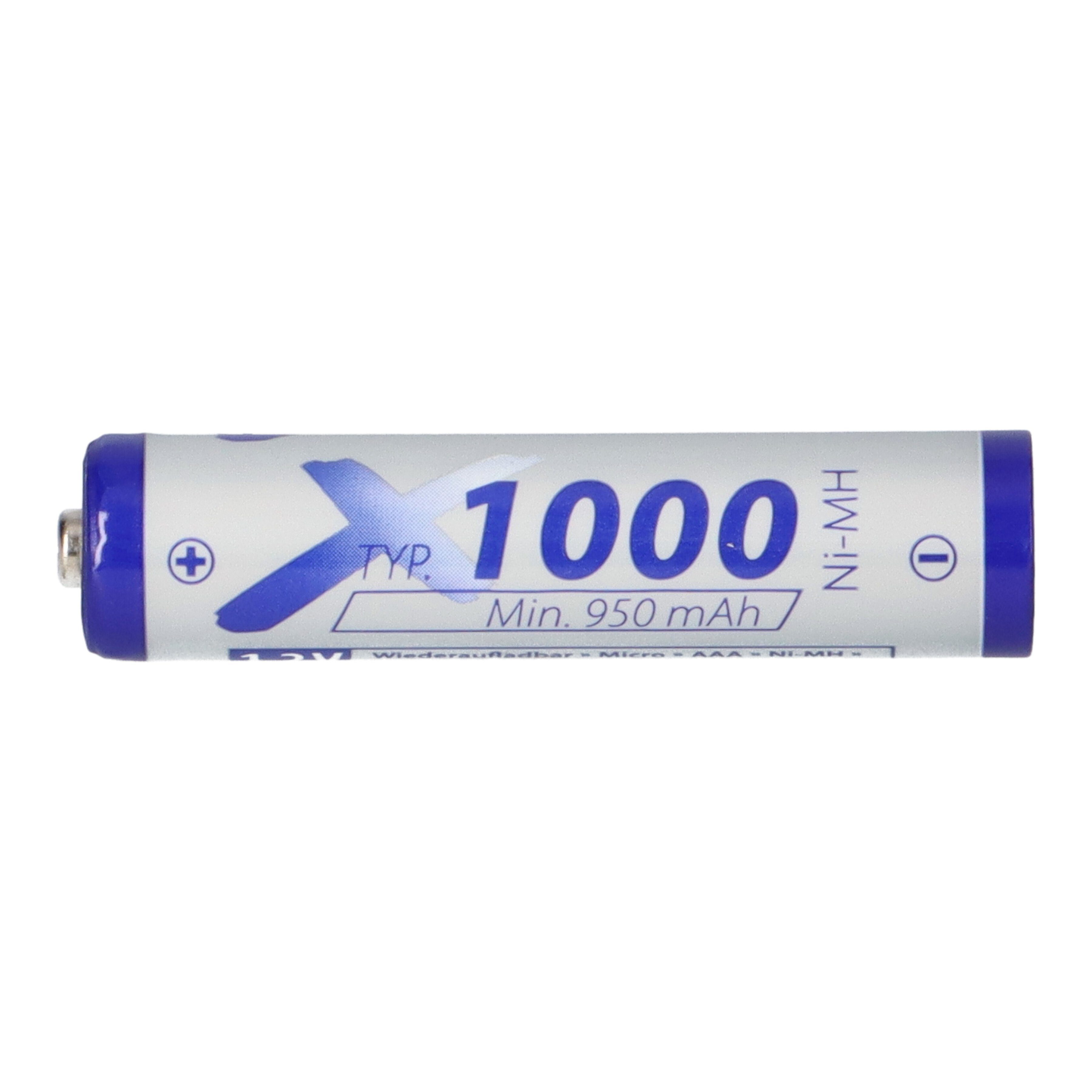 Ladegerät + 1000 BC-X500 Rechargeable mAh AAA 4x XCell Akku XCell