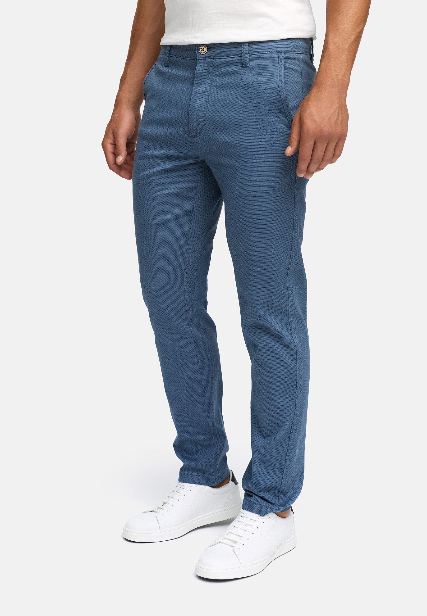 Indicode Chinohose Herren INDanina Chino Hose Herrenhose Chinohose im Regular Fit mit Stretchkomfort und zeitlosem Design