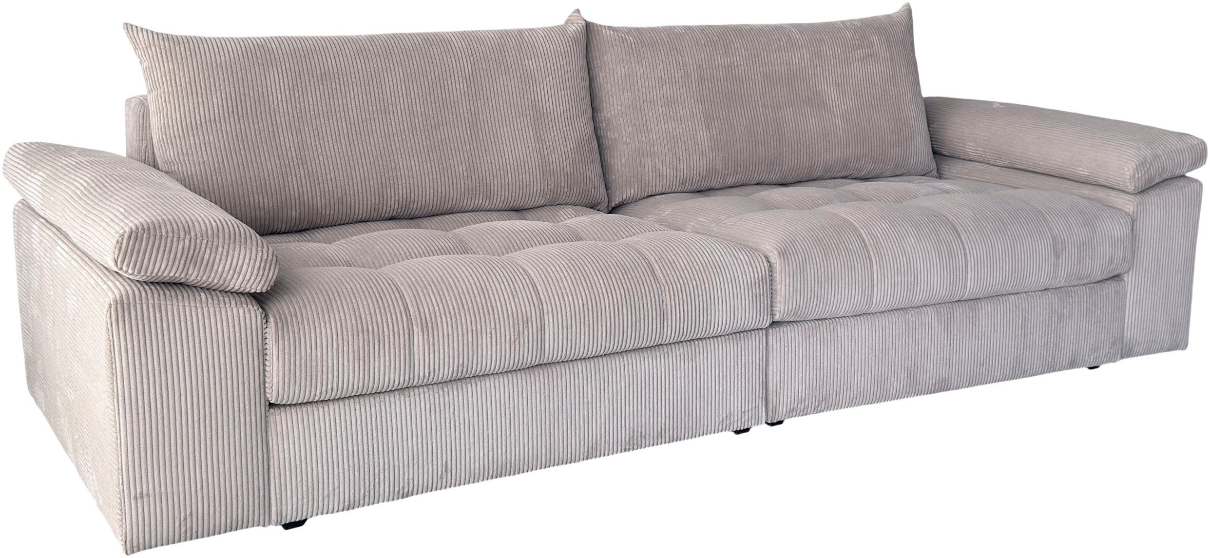 OTTO home Big-Sofa Soft&Cosy Pik XXL, B: 303 cm, Mega Sofa in Cord, Lounge-Komfort mit edler Sitzsteppung, Federkern – Bild 5 von 5
