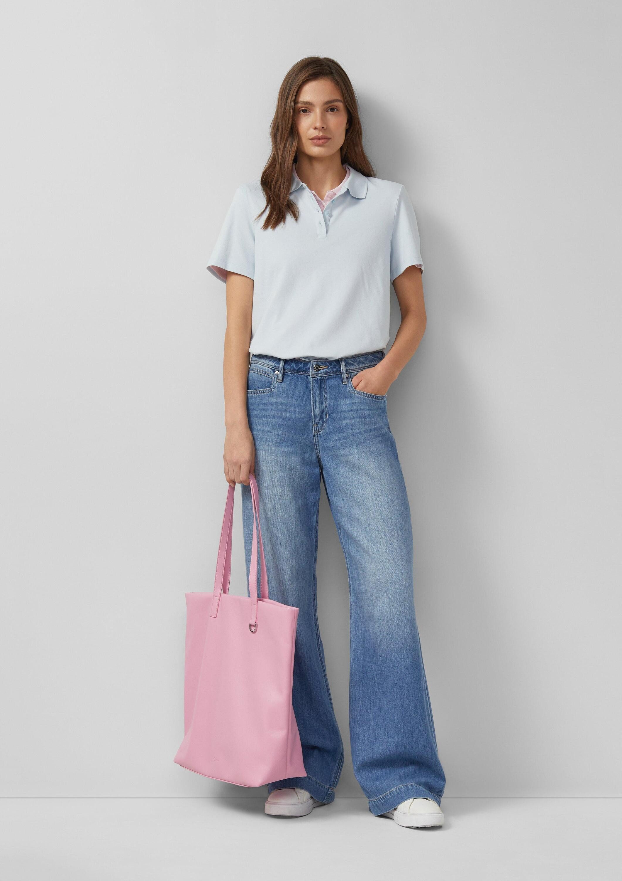 s.Oliver Shopper Tasche, Tote-Bag aus Kunstleder mit Magnetverschluss