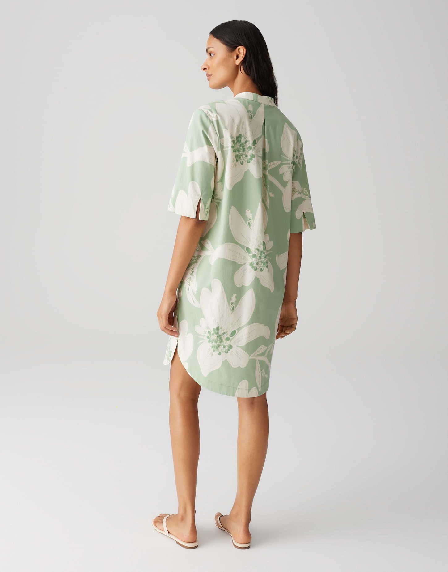 OPUS Blusenkleid WIARA Regular aus nachhaltigem BCI Cotton Mix